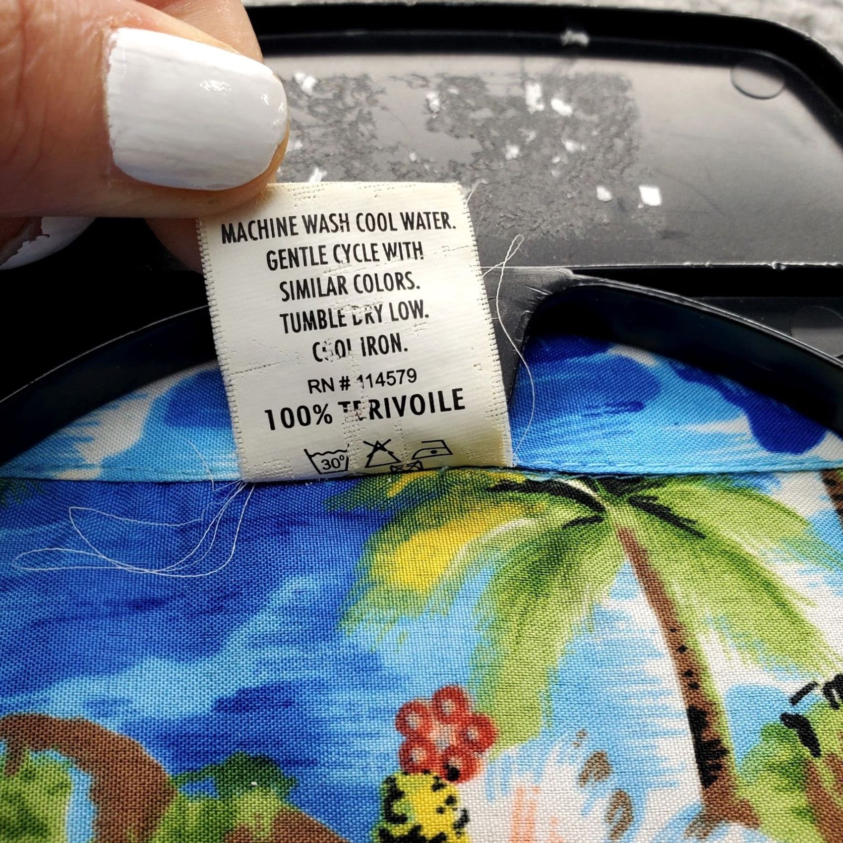 Vintage Magics Hawaiian Shirt Mens XL Multi Tropical Print Short Sleeve Button-Up EUC Size US XL / EU 56 / 4 - 6 Thumbnail