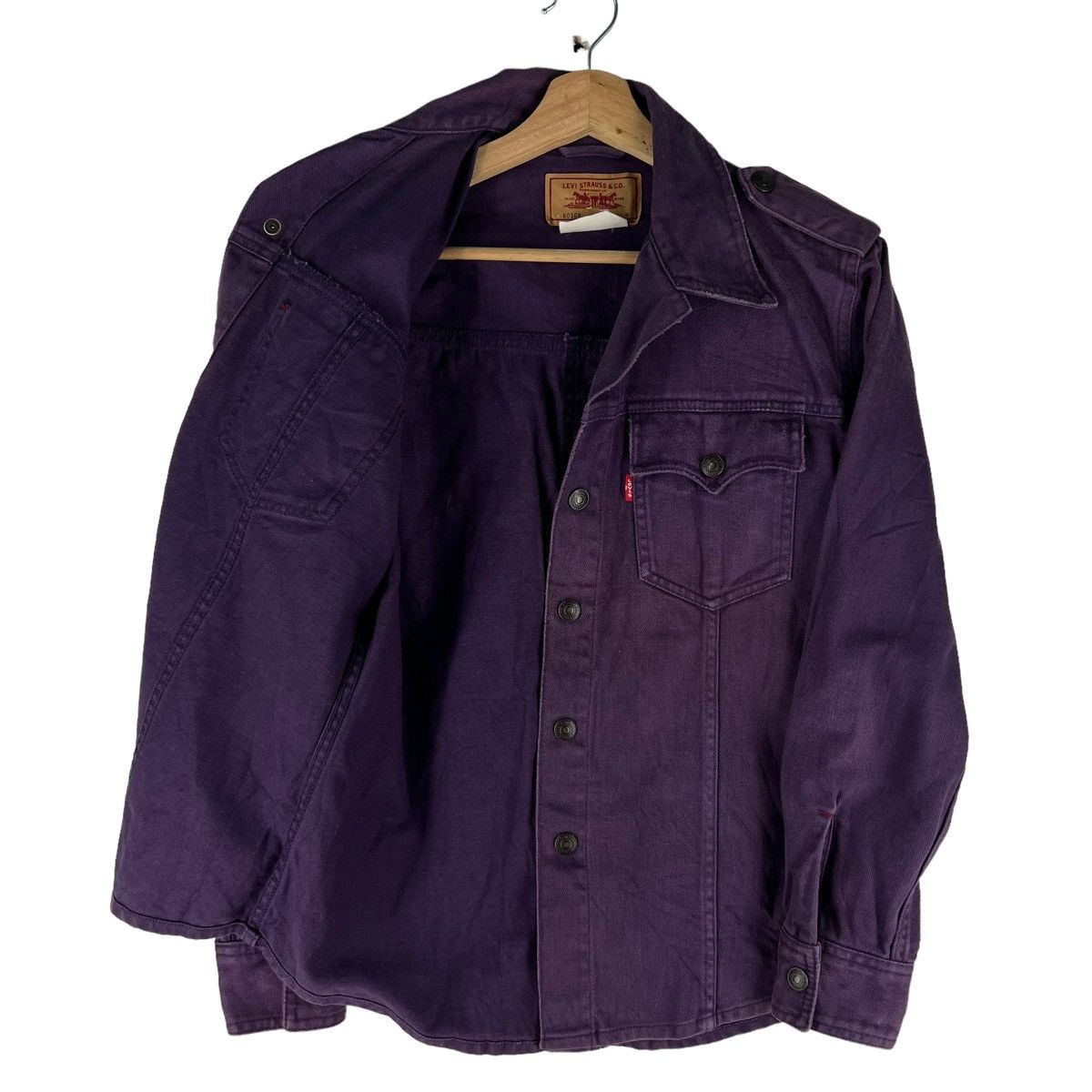Japanese Brand 🔥VINTAGE BIKER JACKET LEVI’S MULTI POCKET Size US M / EU 48-50 / 2 - 7 Thumbnail