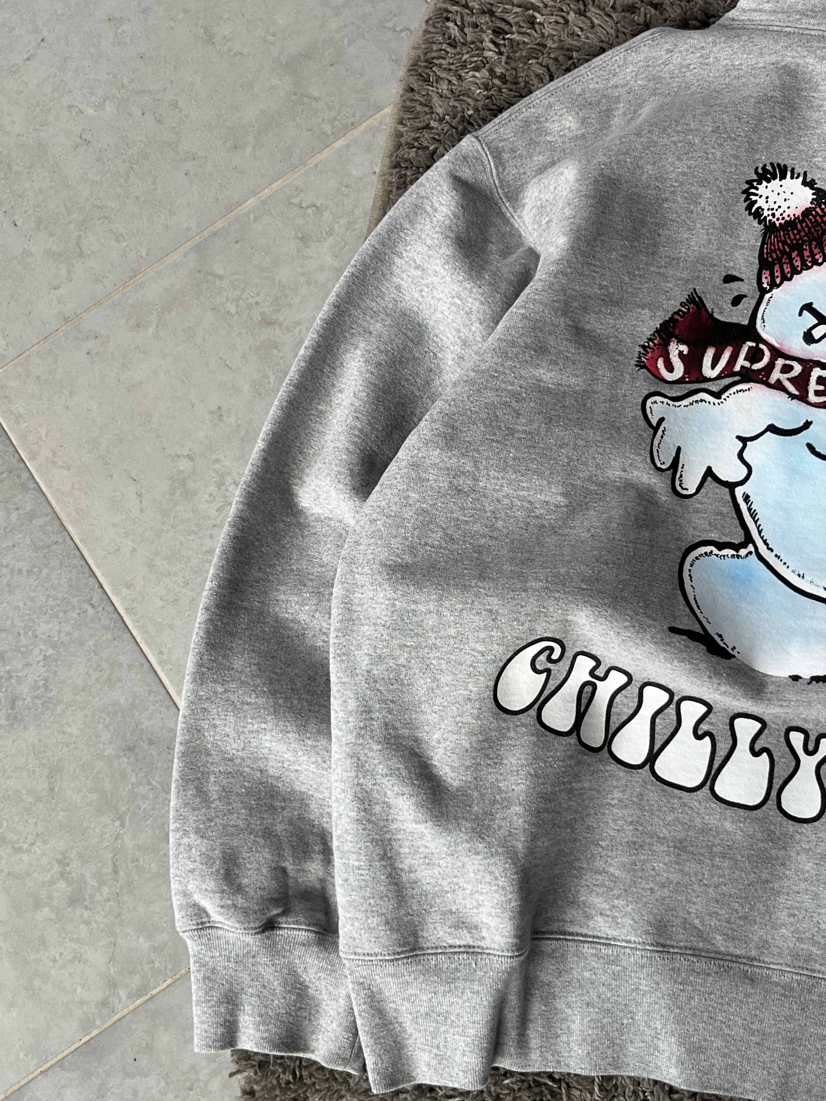 Supreme Luxury Hoodies Supreme FW21"CHILLY CHILL" Snowman Streetwear Size US L / EU 52-54 / 3 - 3 Thumbnail
