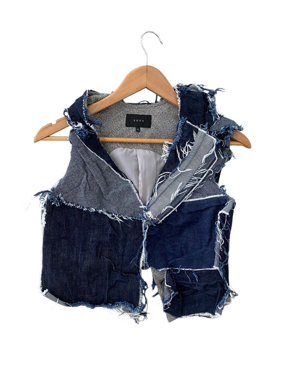 Hysteric Glamour YEVS Denim selvedge Patchwork Punk style JPg design Size M / US 6-8 / IT 42-44 - 1 Thumbnail