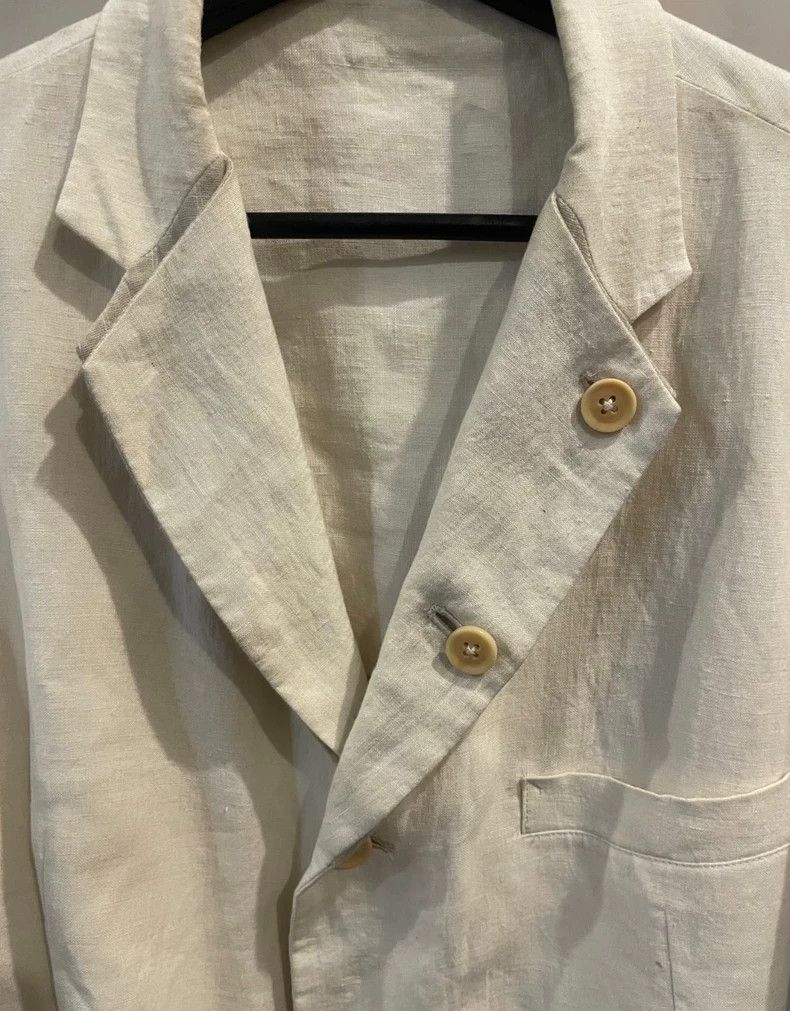 Yohji Yamamoto Yohji Yamamoto 07 SS show white jacket 2502-Nextarrow Size US M / EU 48-50 / 2 - 3 Thumbnail