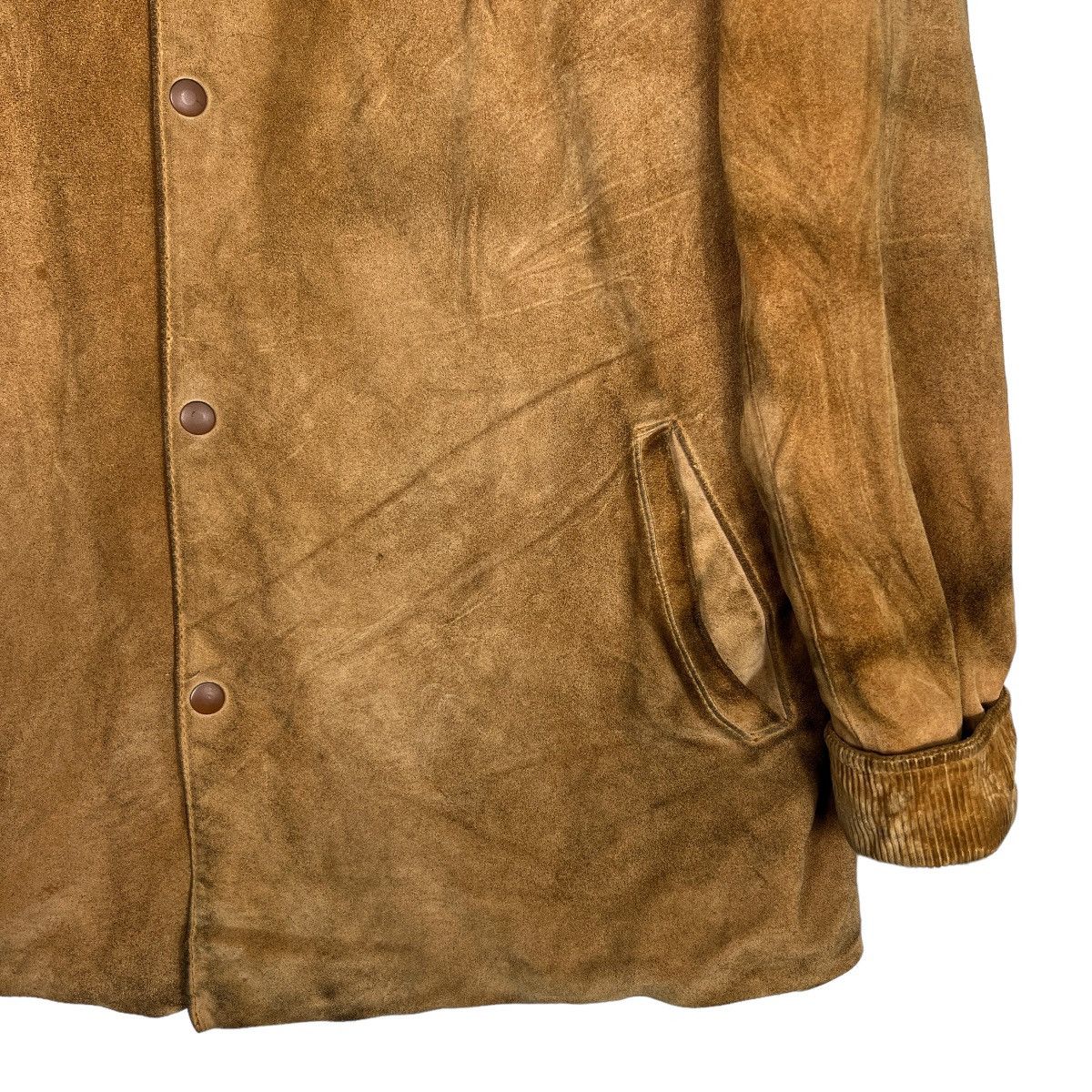 Banana Republic 🔥 VINTAGE BANANA REPUBLIC LEATHER JACKET Size US XL / EU 56 / 4 - 5 Thumbnail