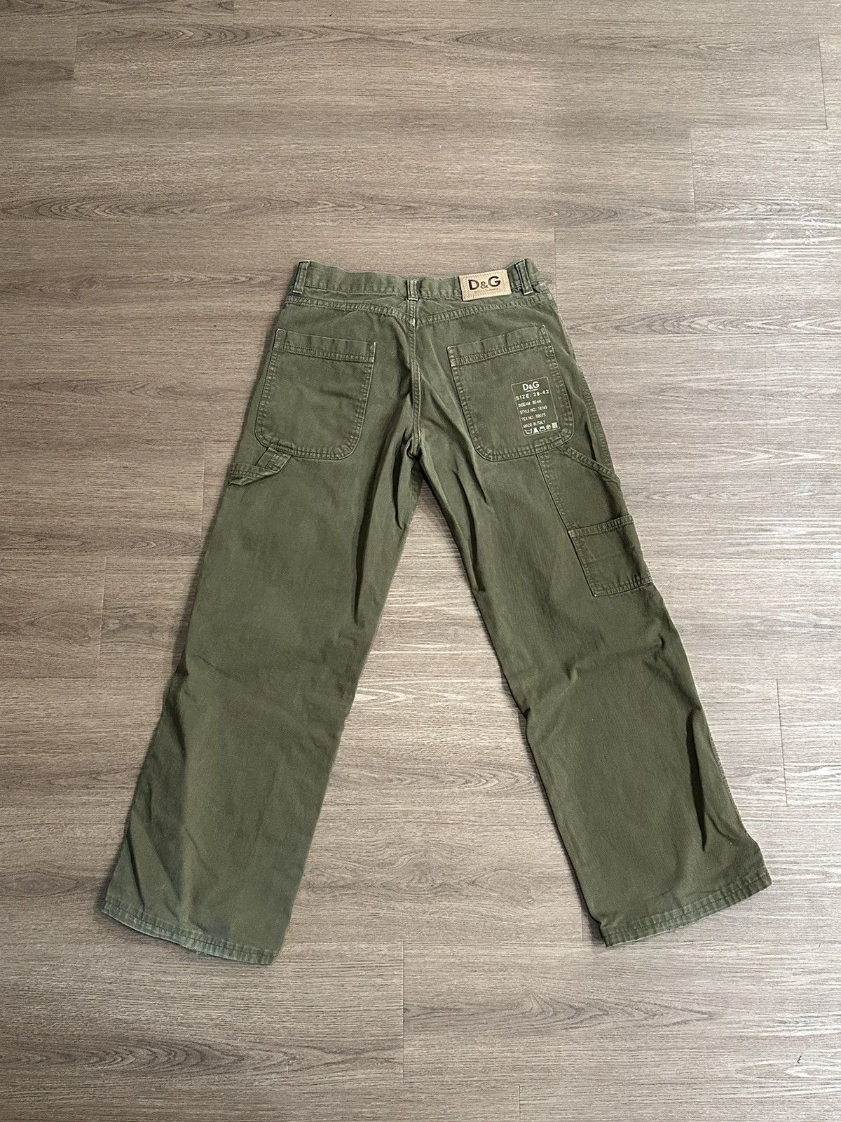 Dolce & Gabbana Dolce & Gabbana Cargo Wide Leg Pants 34 Size US 34 / EU 50 - 2 Thumbnail