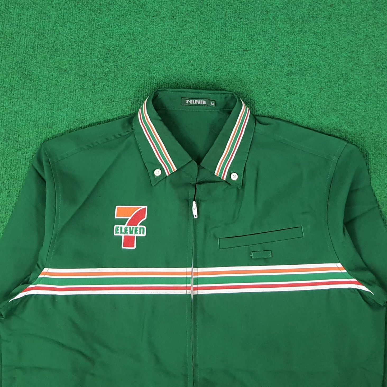 Japanese Brand Vintage 7 Eleven Japan Staff Uniform Worker Jacket C239N33 Size US M / EU 48-50 / 2 - 4 Thumbnail