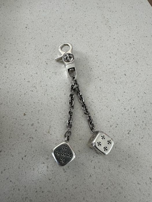 Chrome Hearts Chrome Hearts Dice Keychain Grailed