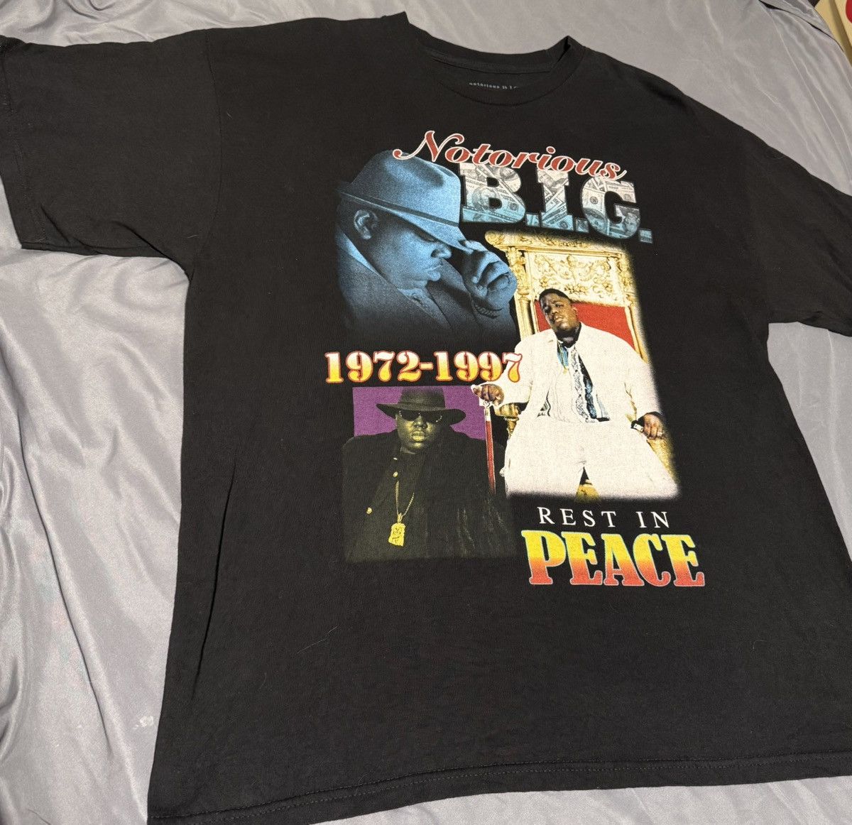 Other Vintage Y2K Notorious B.I.G. RIP Graphic Tee Biggie Smalls Size US XL / EU 56 / 4 - 2 Thumbnail