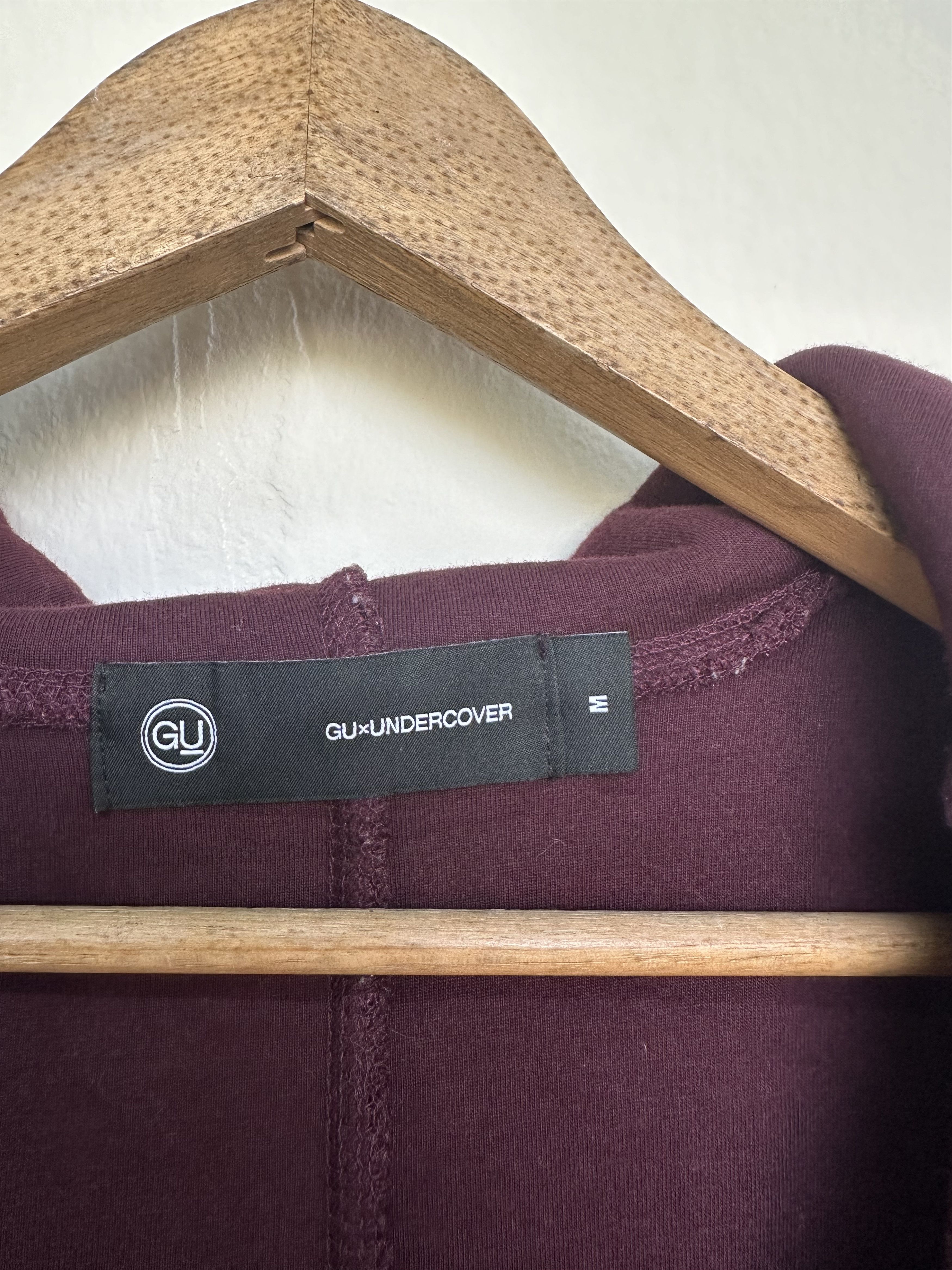 GU × Undercover UNDERCOVER X GU LONG FLEECE HOODIE JACKET Size US M / EU 48-50 / 2 - 8 Thumbnail