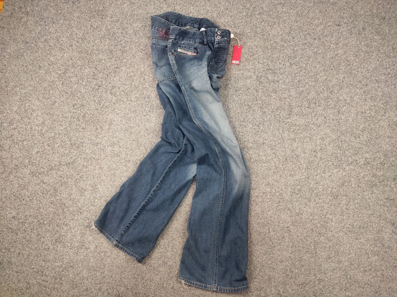 Diesel Diesel X-Rotuck second hand Men’s Low Rise Jeans Y2K Style Size US 36 / EU 52 - 4 Thumbnail