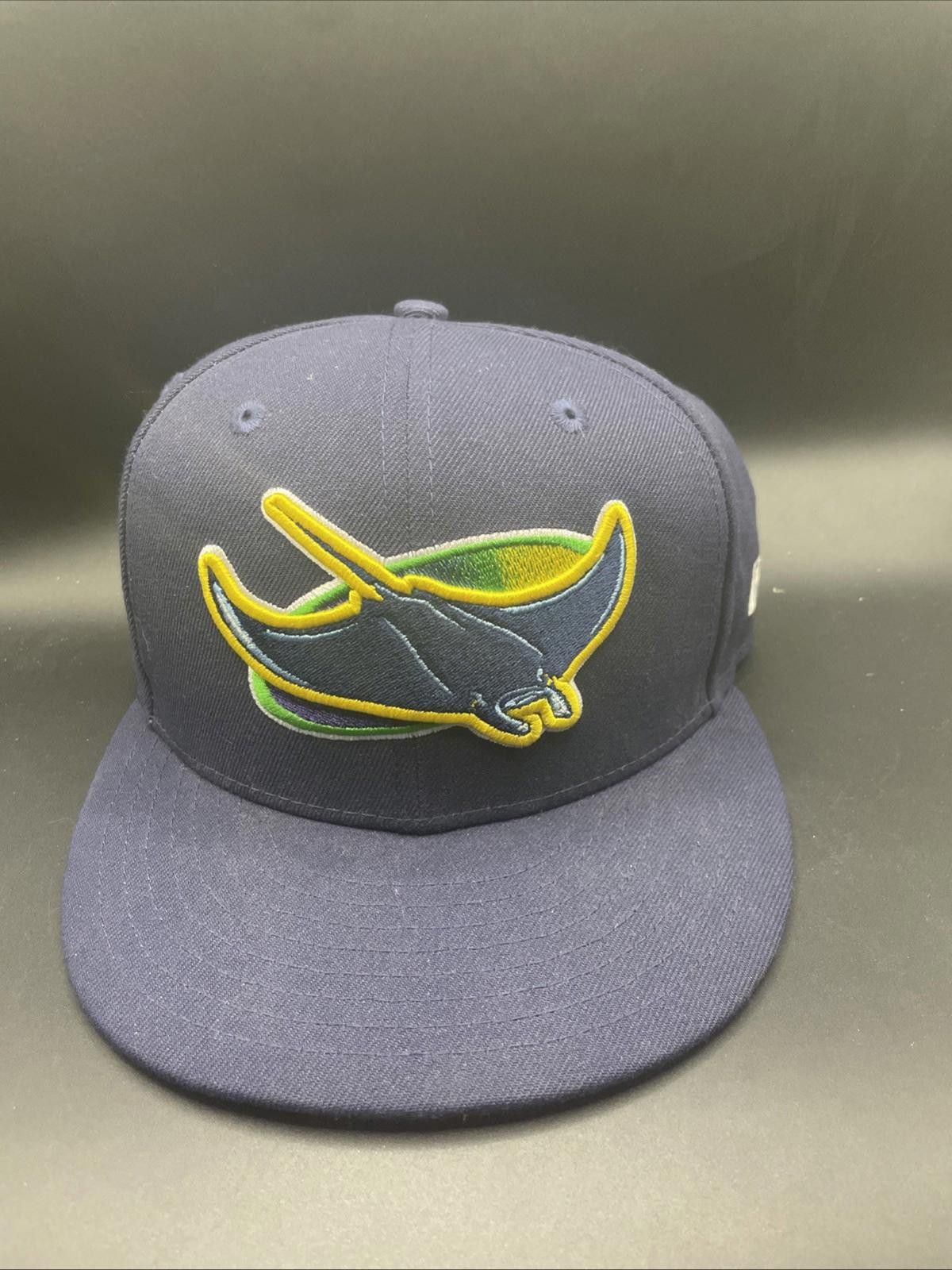New Era Tampa Bay Rays New Era 59Fifty Hat Cap Fitted Mens 7 1/8 MLB Size ONE SIZE - 1 Thumbnail