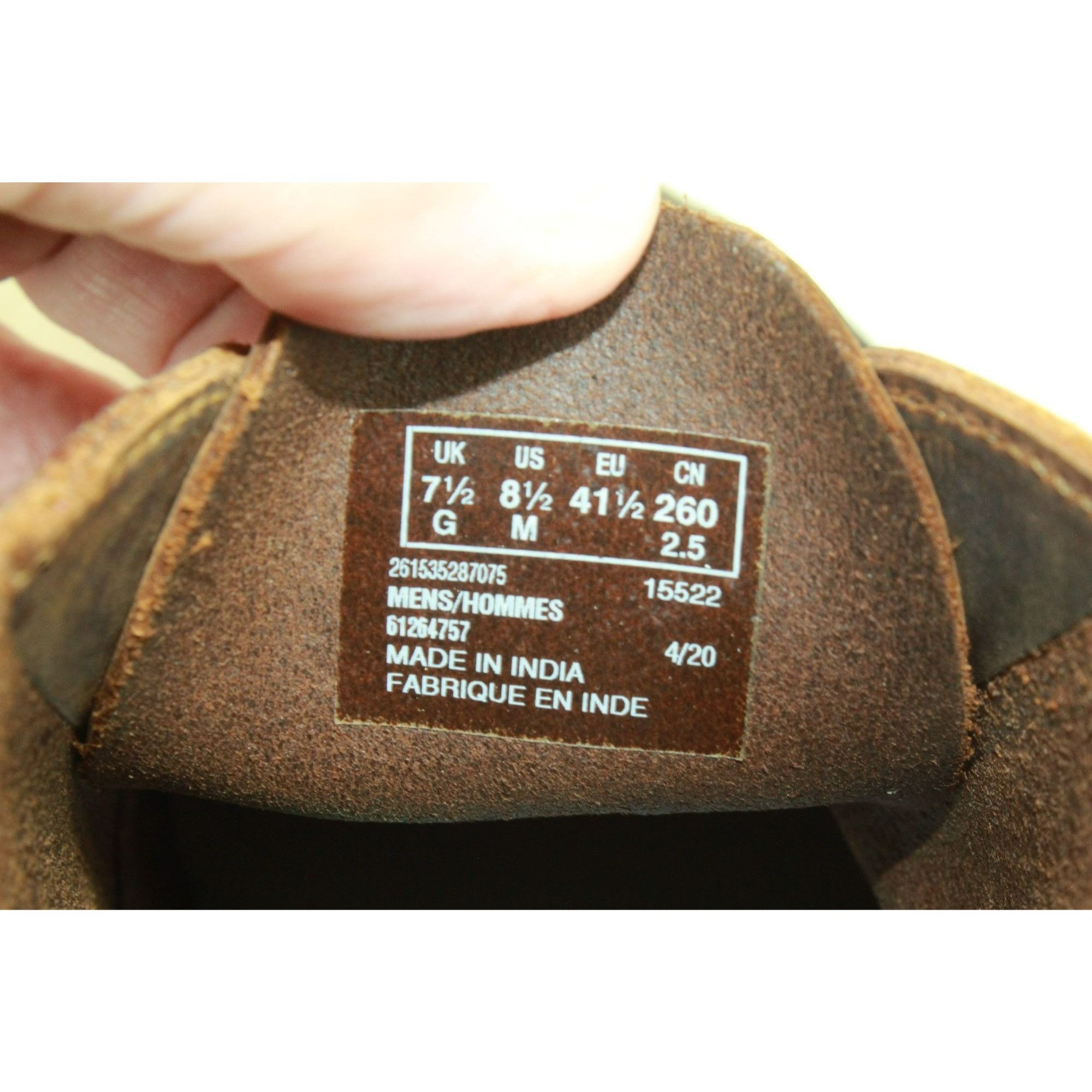 Clarks Clarks Originals Men's Leather Beeswax Desert Chukka Boots Size US 8.5 / EU 41-42 - 8 Thumbnail