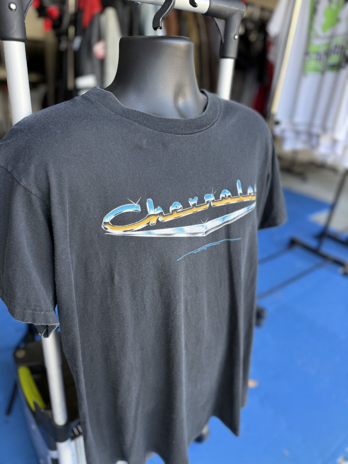 Chevrolet × Vintage Vintage Chevrolet Single Stitch Shirt Size US L / EU 52-54 / 3 - 2 Thumbnail