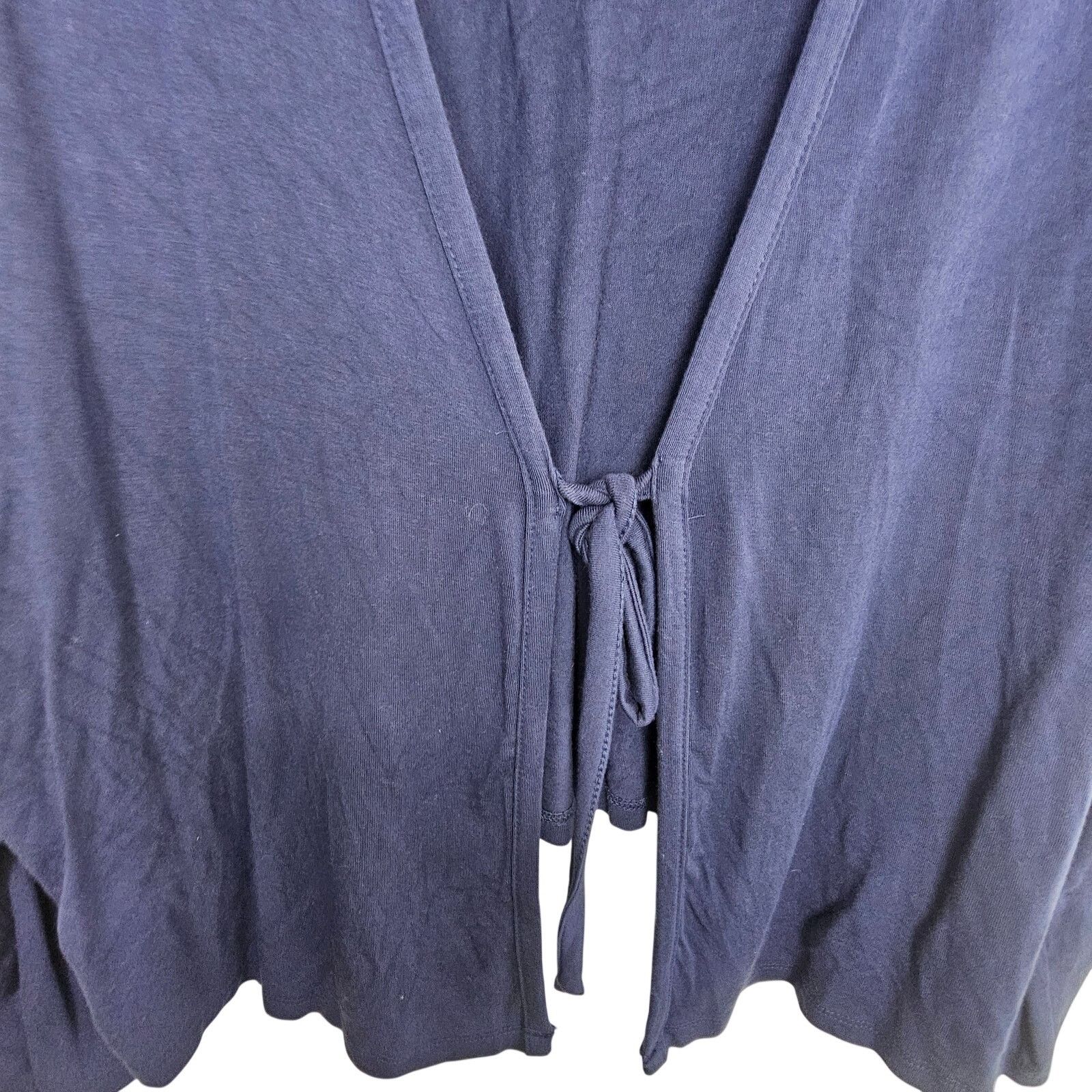 Corridor Torrid Super Soft Knit Womens Tie Front Top 1X Classic Prep Size XL / US 12-14 / IT 48-50 - 3 Thumbnail