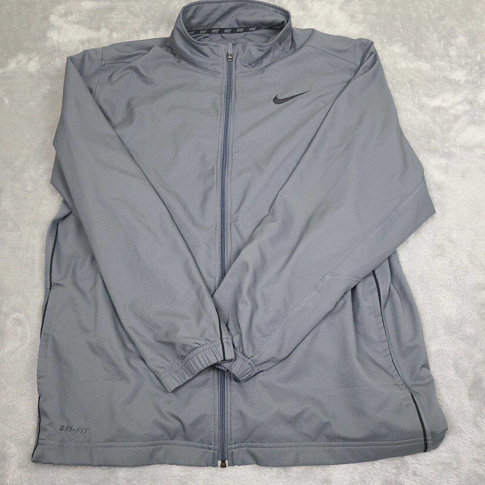 Nike Nike Dri Fit Jacket 3XL Men's Full Zip Lightweight Casual Pu Size US XXL / EU 58 / 5 - 1 Thumbnail