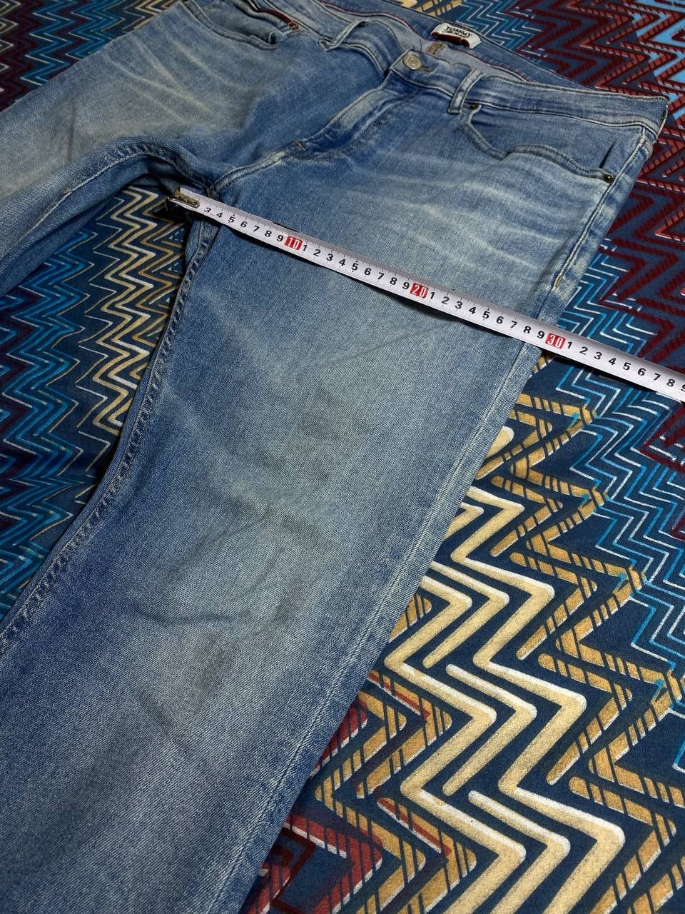 Tommy Hilfiger × Vintage Vintage FADED RIPPEP Jean denim PANTS Size US 33 - 11 Thumbnail