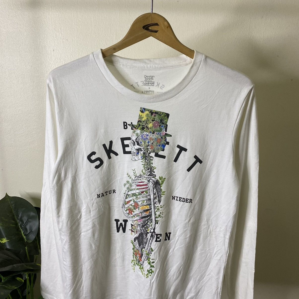 If Six Was Nine Skelett Werden Floral Skeleton Ifsixwasnine Gothic Punk LS Size US S / EU 44-46 / 1 - 2 Thumbnail