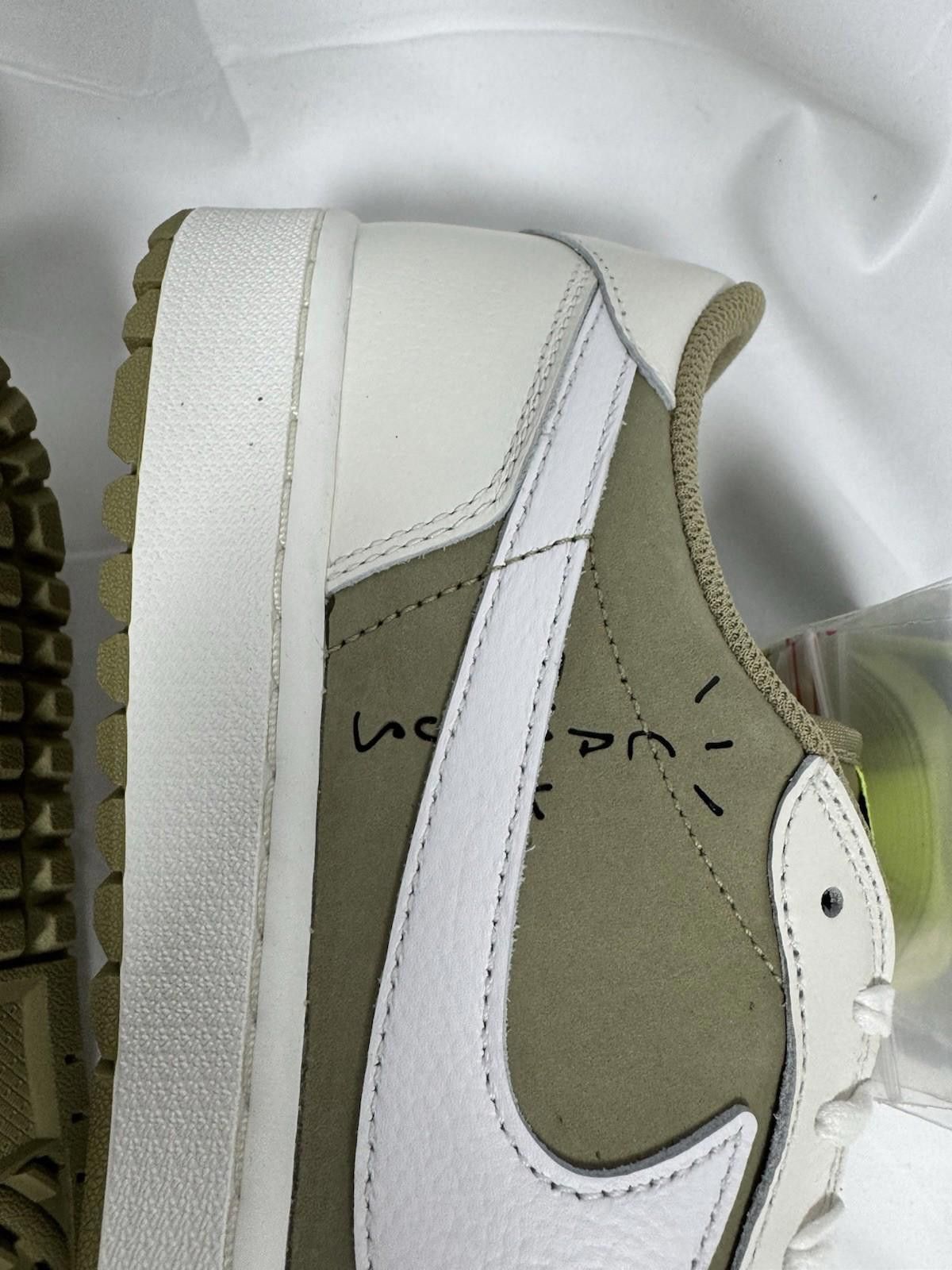 Nike Nike Air Jordan 1 Low Golf x Travis Scott Olive FZ3124 Size US 15 / EU 48 - 10 Thumbnail