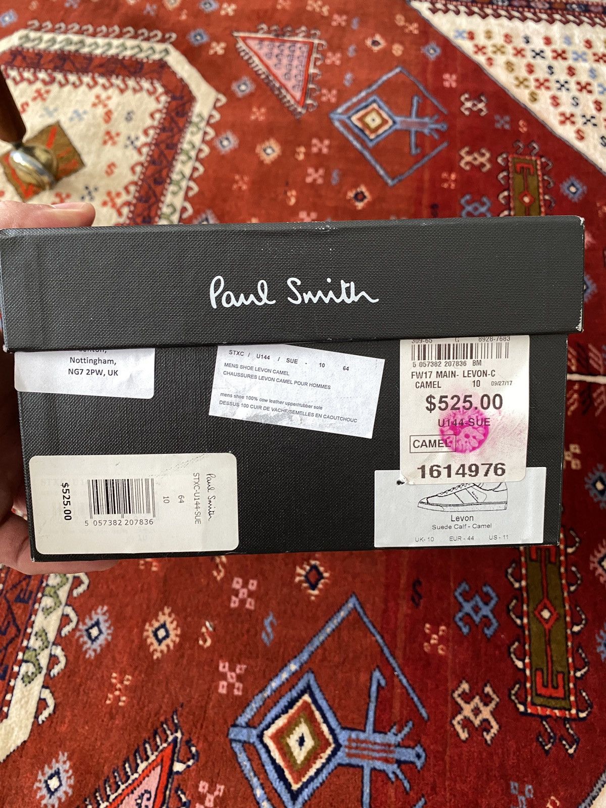 Paul Smith Brown Suede Sneakers Size US 11 / EU 44 - 7 Thumbnail