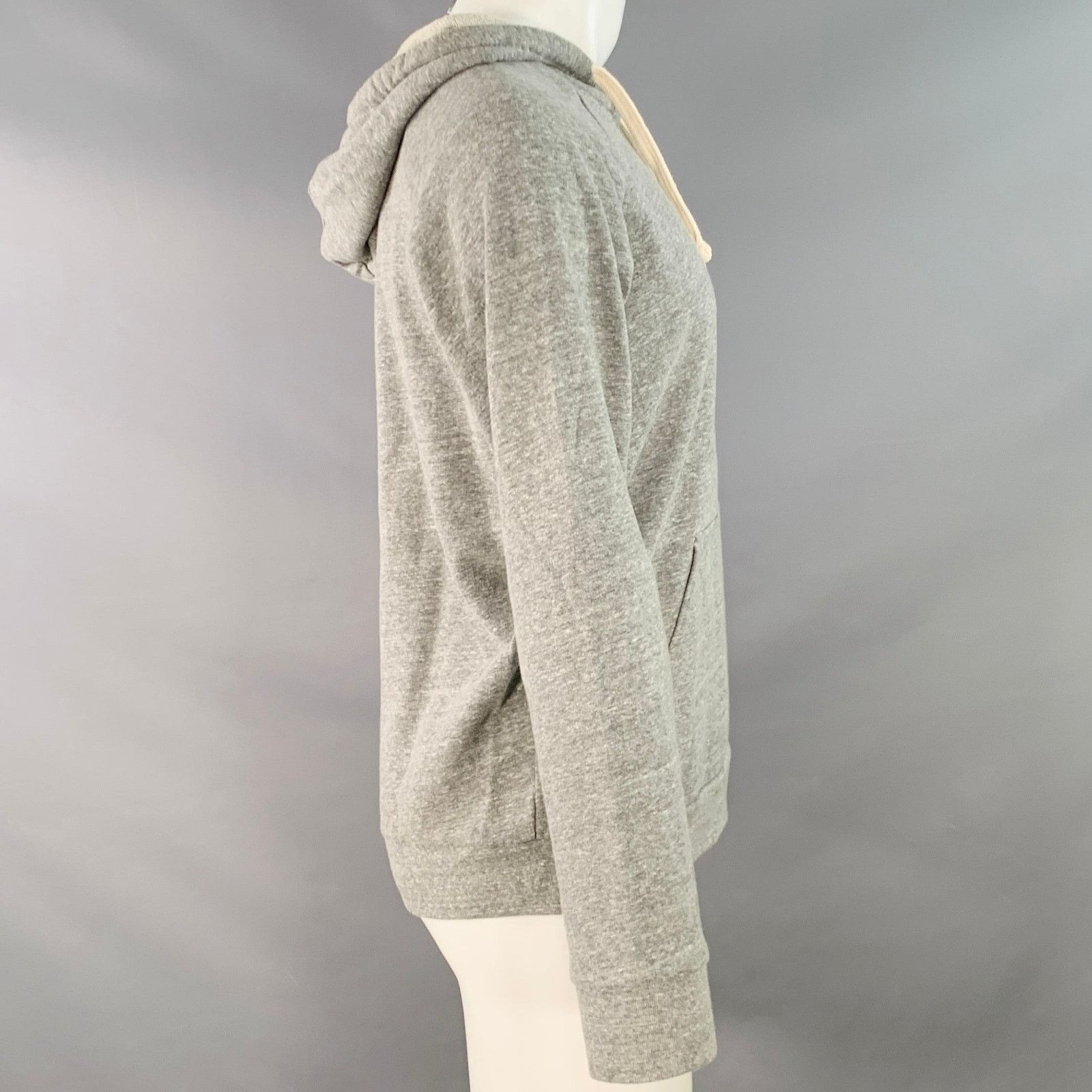 Our Legacy Size S Grey Heather Cotton Blend Hoodie Sweatshirt Size US S / EU 44-46 / 1 - 2 Thumbnail