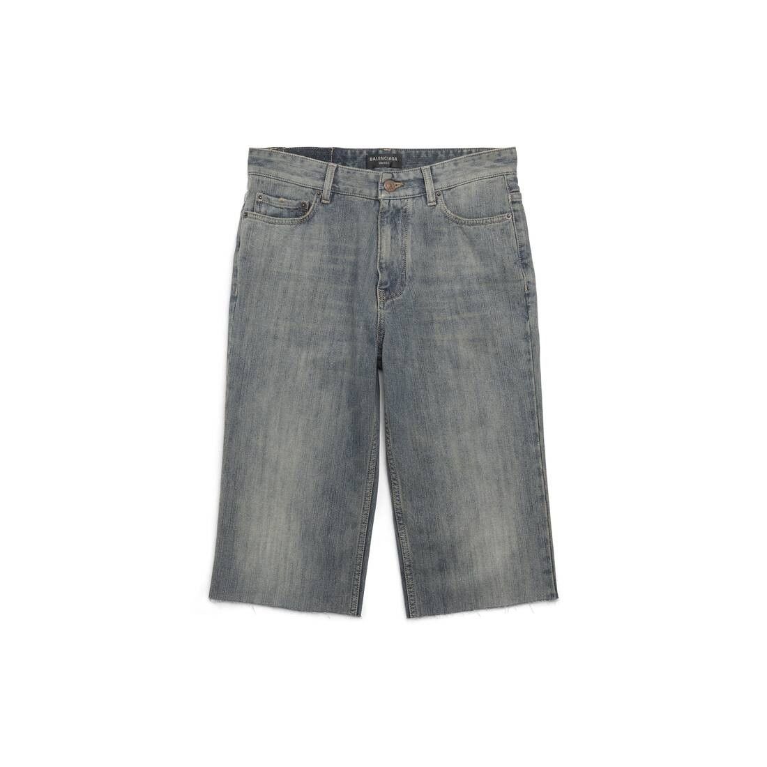o1w1db10325 Slim Shorts in Light Blue