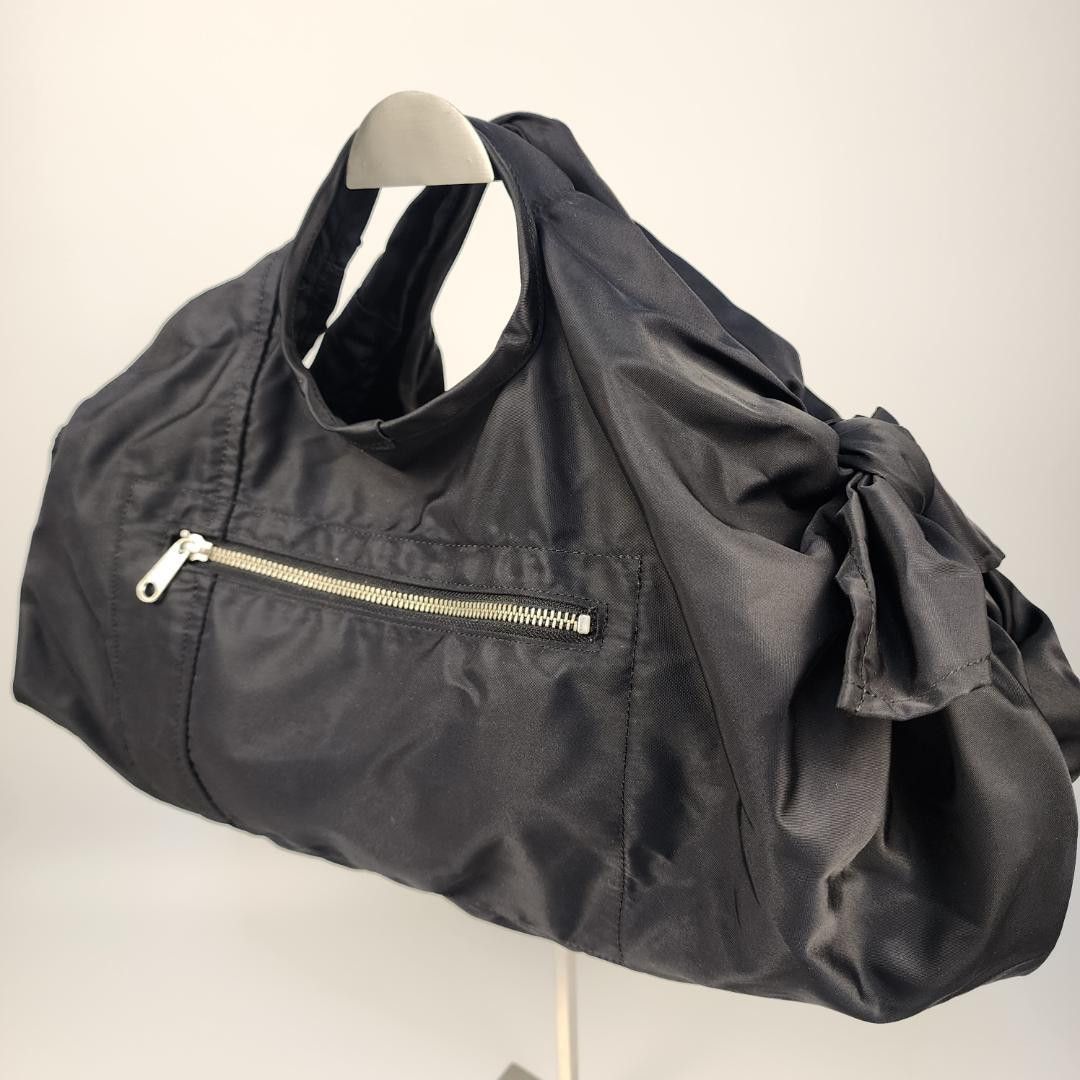 Comme Des Garcons x Comme Des Garcons Black Side Tie Nylon Tote Bag in Black, Men's