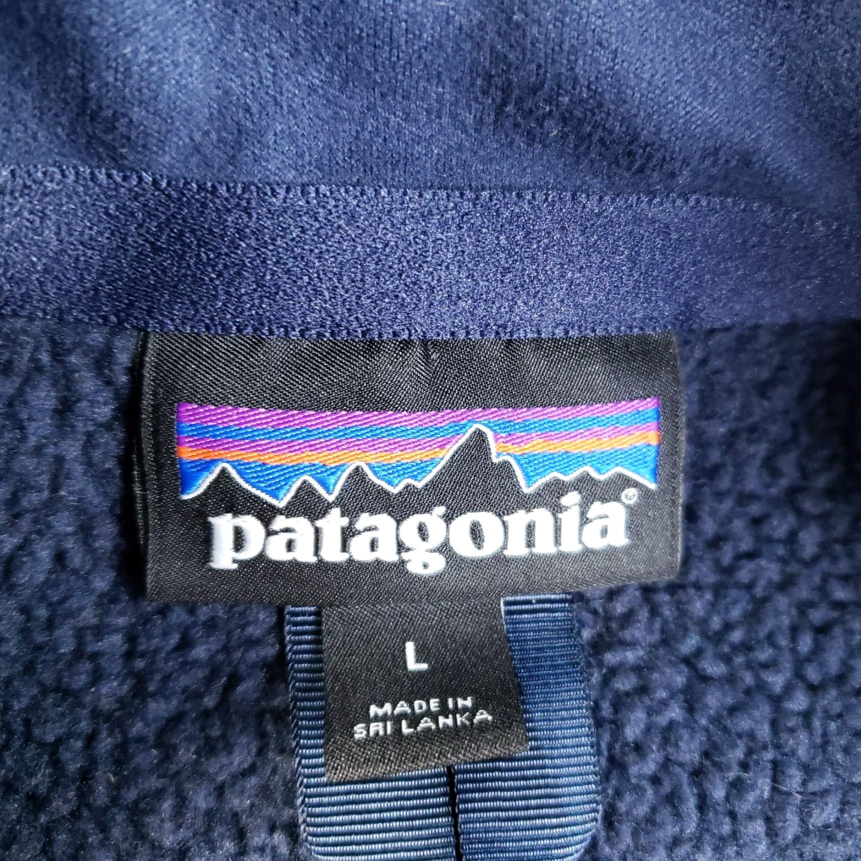 Patagonia Patagonia Better Sweater Women M Blue 1/4 Zip Fleece Pullover Mock Neck Sweater Womens Size M / US 6-8 / IT 42-44 - 5 Thumbnail
