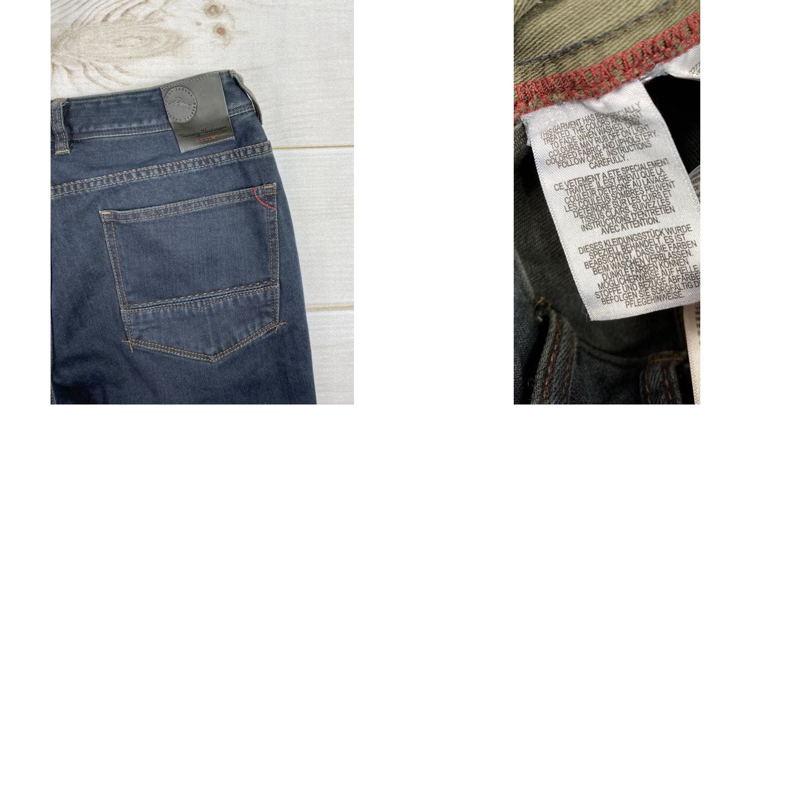 Tommy Bahama VINTAGE Tommy Bahama Jeans Mens 34/32 Dark Wash Antigua Cove Straight Denim Blue 5-Pocket Mens Size US 34 / EU 50 - 9 Thumbnail