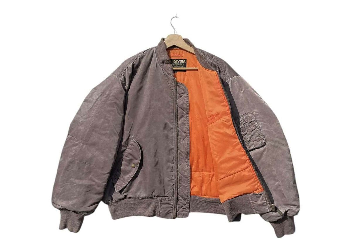 Japanese Brand 🔥Accept Binding Offer🔥 Sunfaded ABURAYSIA Bomber Jacket Size US M / EU 48-50 / 2 - 4 Thumbnail