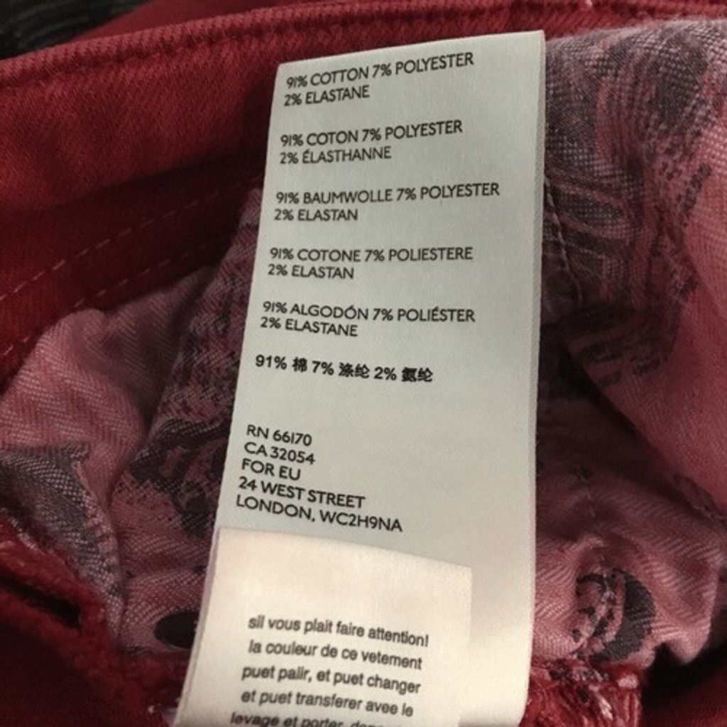 Anthropologie Anthropologie Pilcro&Letterpress Skinny Jeans Women Size 29 Size 29" - 4 Thumbnail