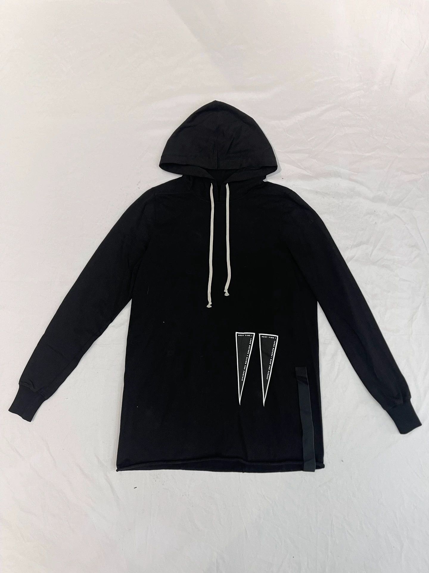 Rick Owens Rick owens Men's Black hoodie coat -DMC Size US M / EU 48-50 / 2 - 1 Thumbnail