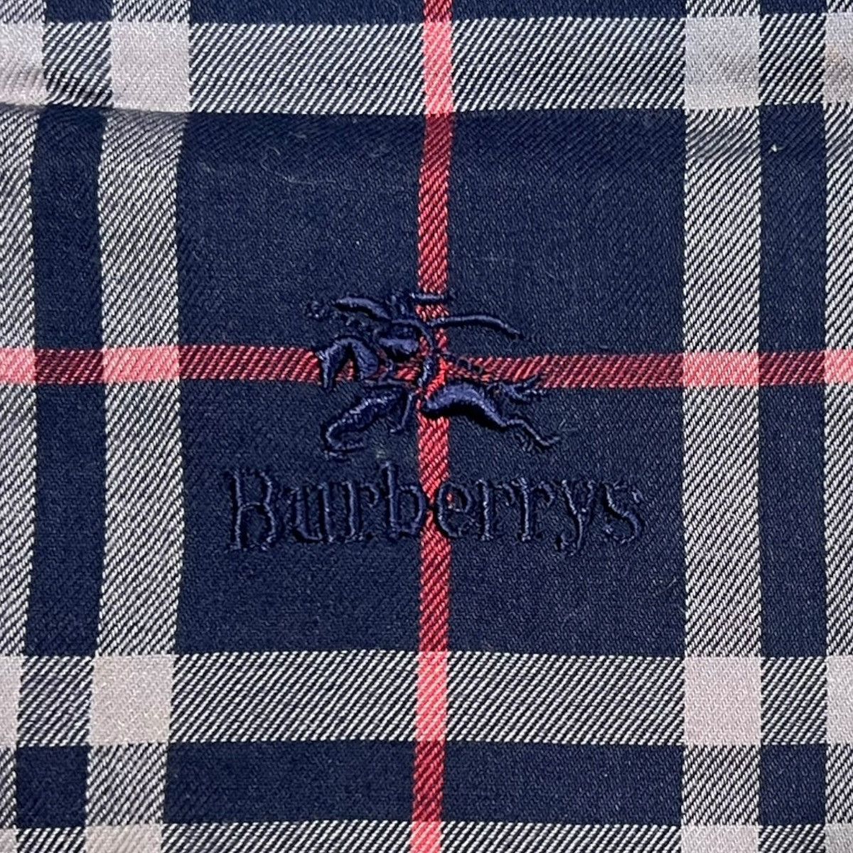 Burberry × Designer ICONIC BURBERRYS BLACK LABEL PLAID NOVA CHECK HANDKERCHIEF Size ONE SIZE - 11 Thumbnail