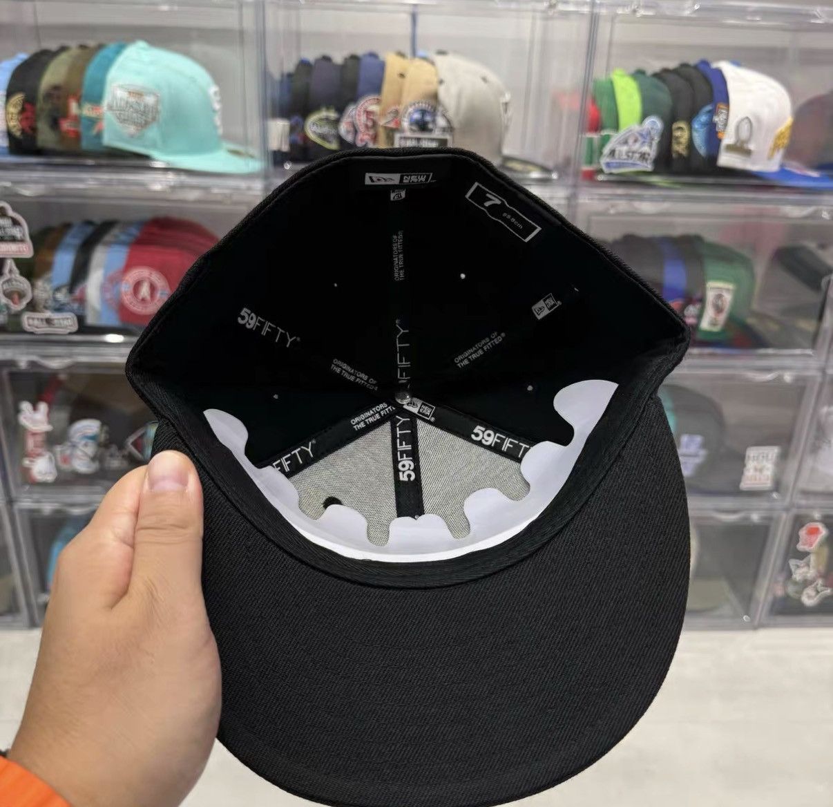 New Era New Era embroidered collaboration flat brim baseball cap J32 Size ONE SIZE - 4 Thumbnail