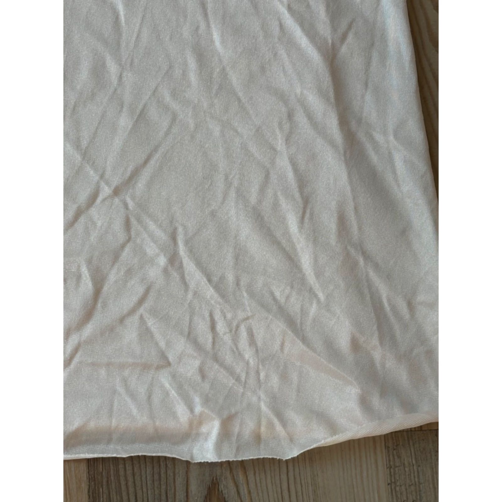 Vintage VINTAGE J C Penney Nightgown 1970s Women's Medium Beige Nylon Sleepwear Retro Collectible Size ONE SIZE - 3 Thumbnail