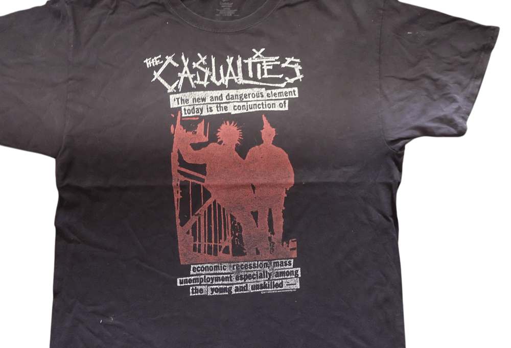 Band Tees The Casualties 2011s Tour Size US L / EU 52-54 / 3 - 2 Thumbnail