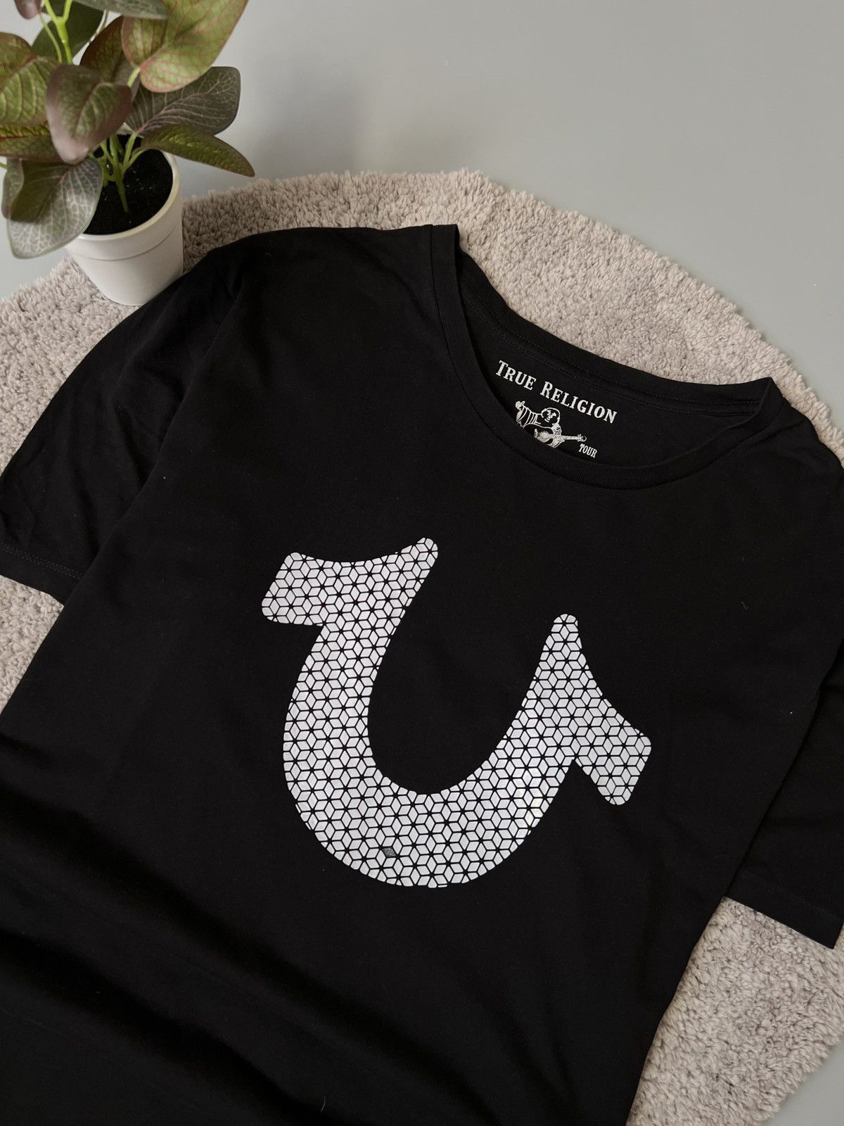 True Religion × Vintage True Religion Vintage T-shirt Big Center Logo Y2k Size US XXL / EU 58 / 5 - 2 Thumbnail