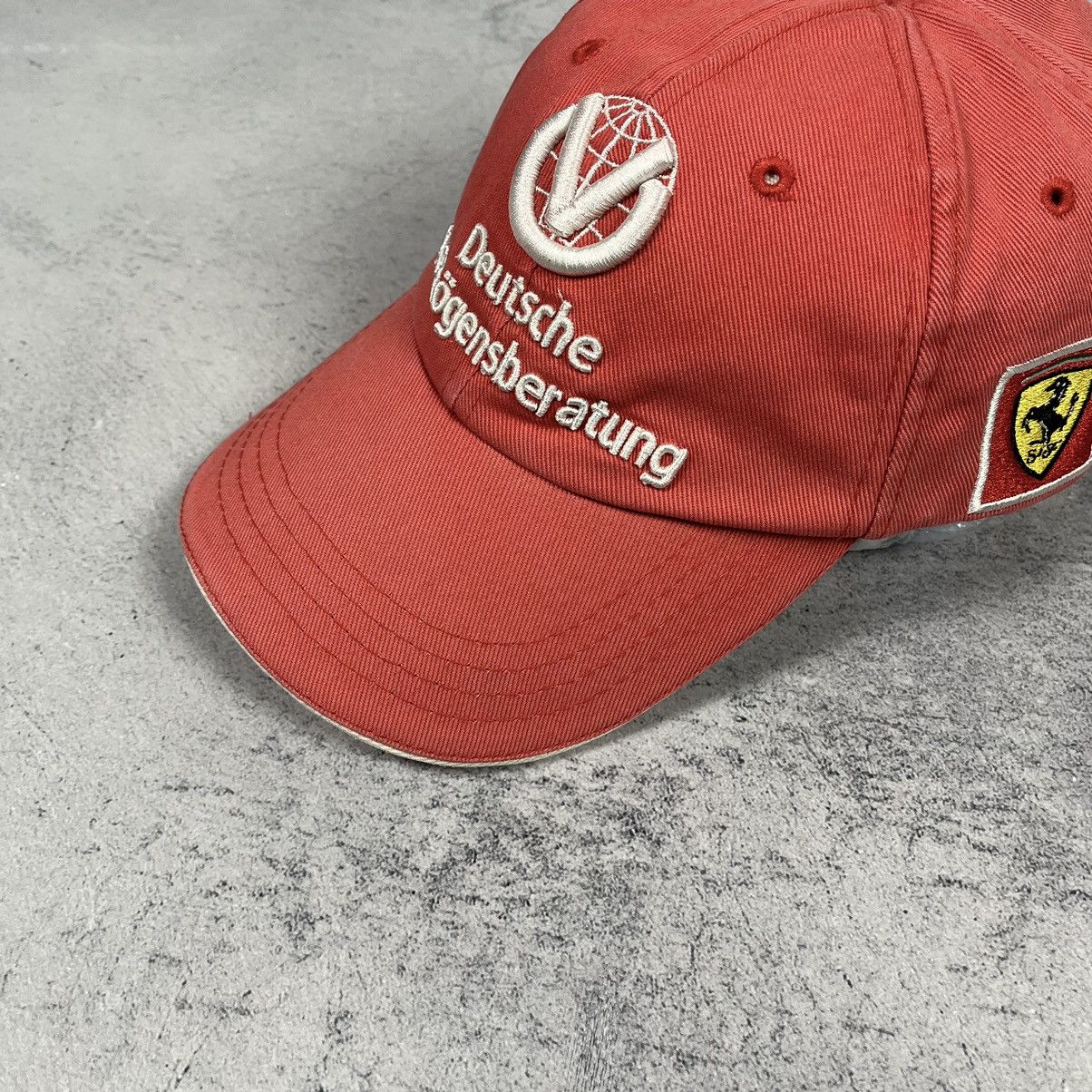 Ferrari Vintage Ferrari Michael Schumacher F1 Racing Cap 2000’s Size ONE SIZE - 8 Thumbnail