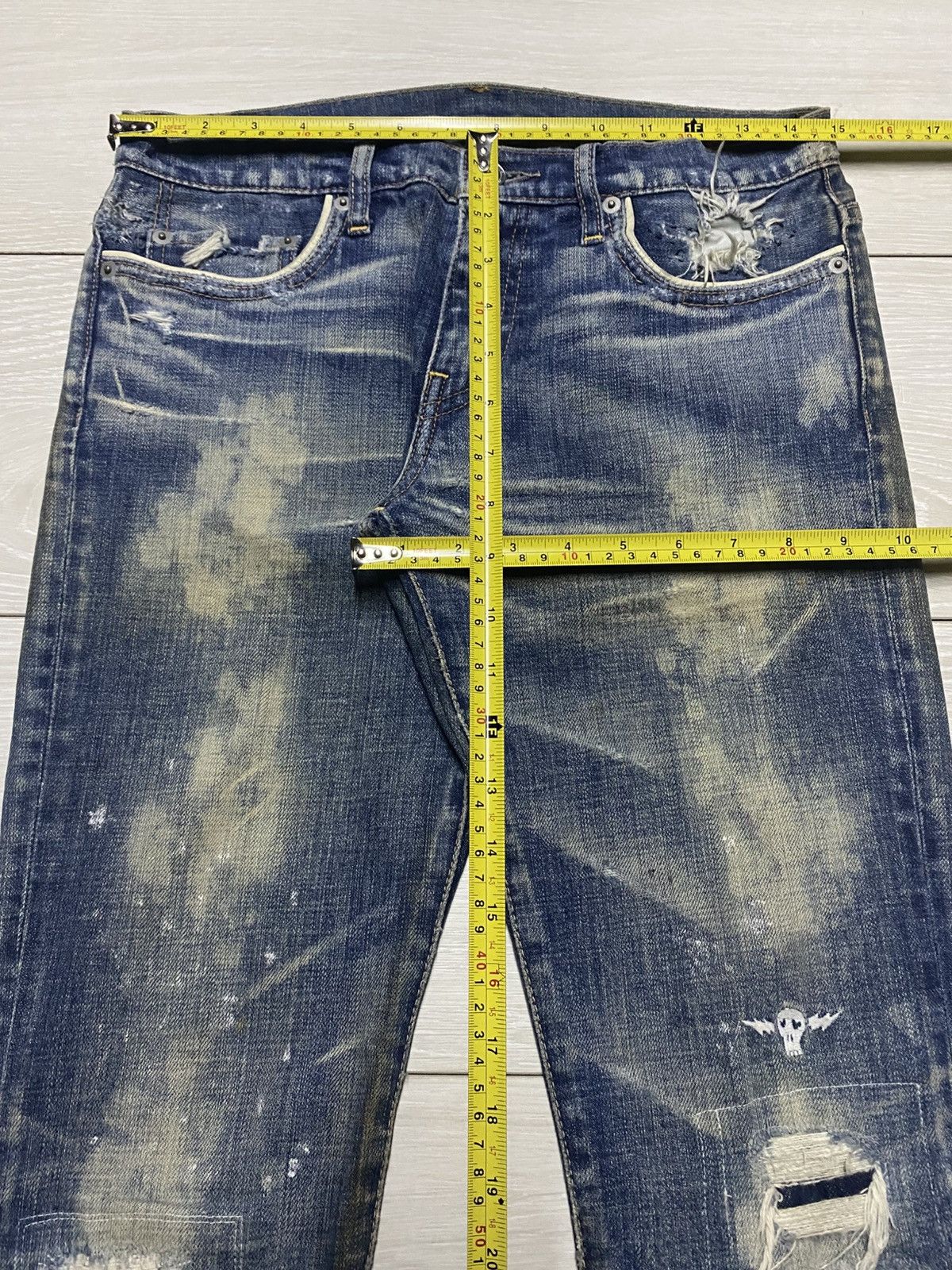 Seditionaries Vintage Japanese Brand RNa Slam Skinny Jeans Size US 29 - 13 Thumbnail