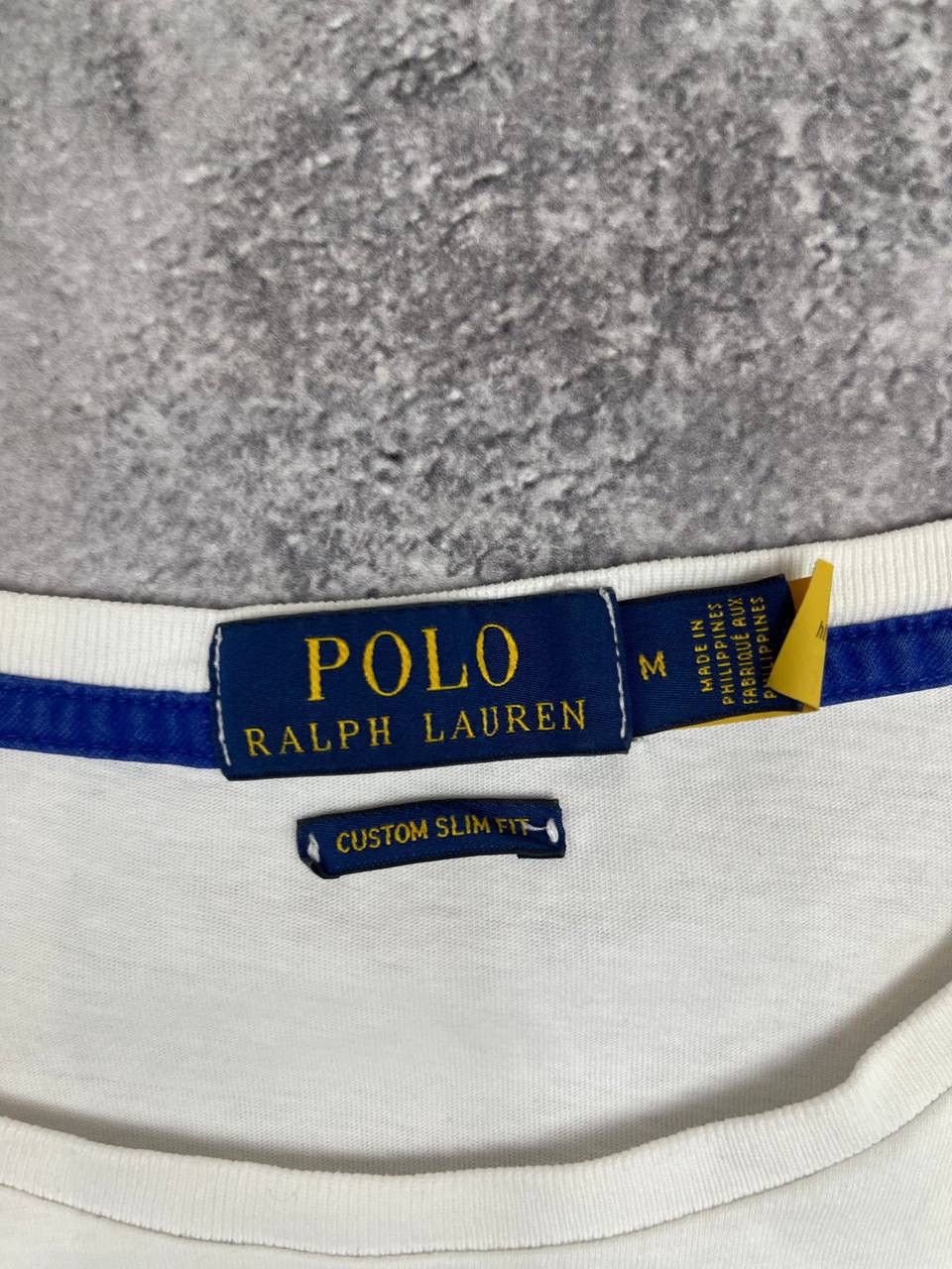 Polo Ralph Lauren Polo Ralph Lauren Men Vintage Cotton T-Shirt White Size M Size US M / EU 48-50 / 2 - 4 Thumbnail