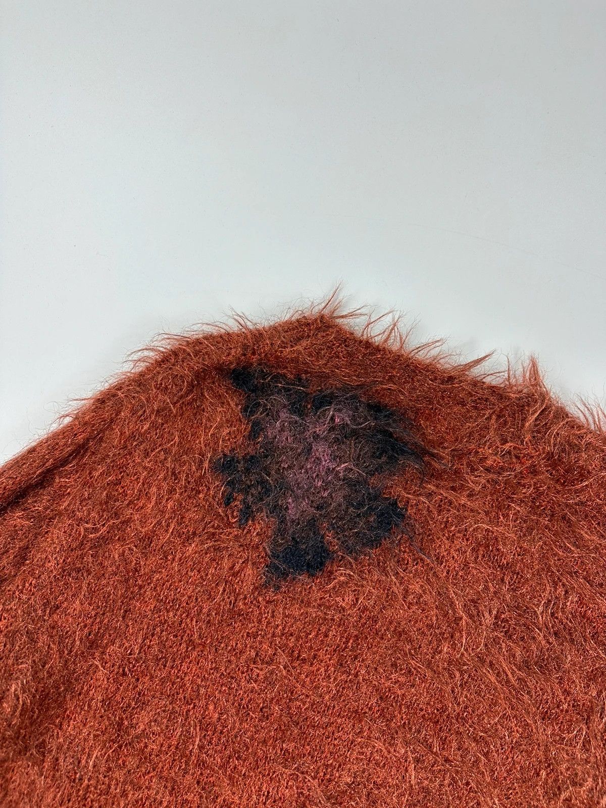 Acne Studios Acne Studio FW2017 Fuzzi Hairy Red Orange Sweater Knit Size US M / EU 48-50 / 2 - 8 Thumbnail