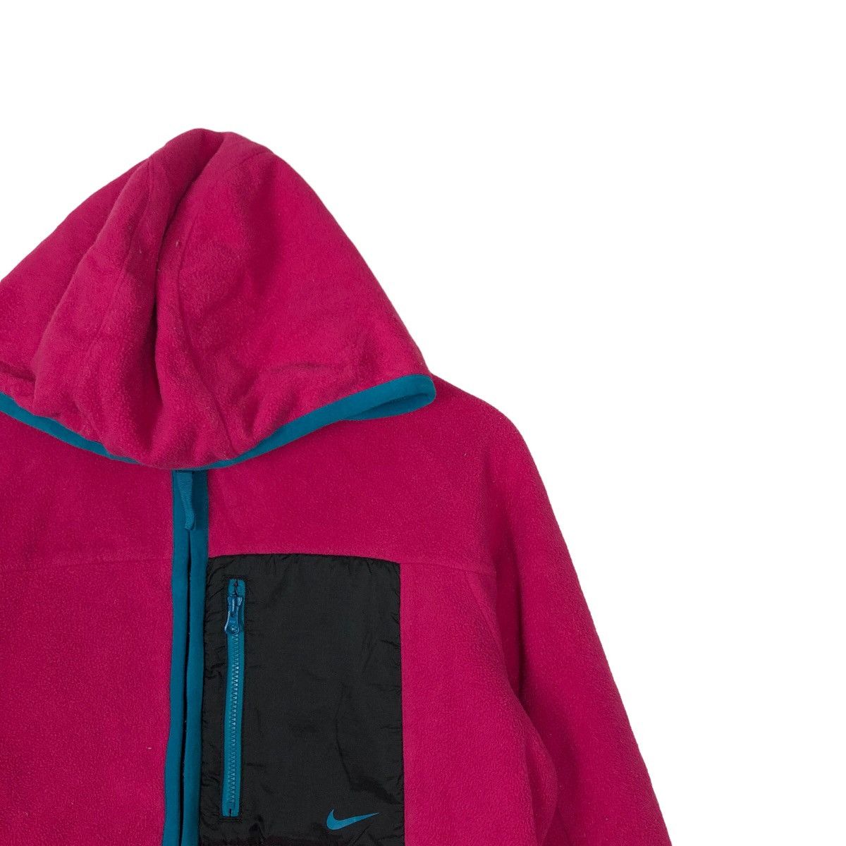 VINTAGE NIKE FLEECE JACKET RARE COLOUR STREETWEAR DESIGN