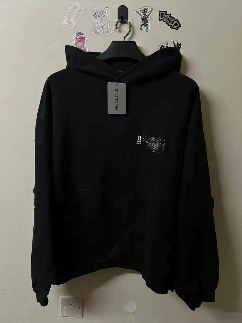 Balenciaga Balenciaga Cola adhesive tape sweater Size US S / EU 44-46 / 1 - 1 Thumbnail