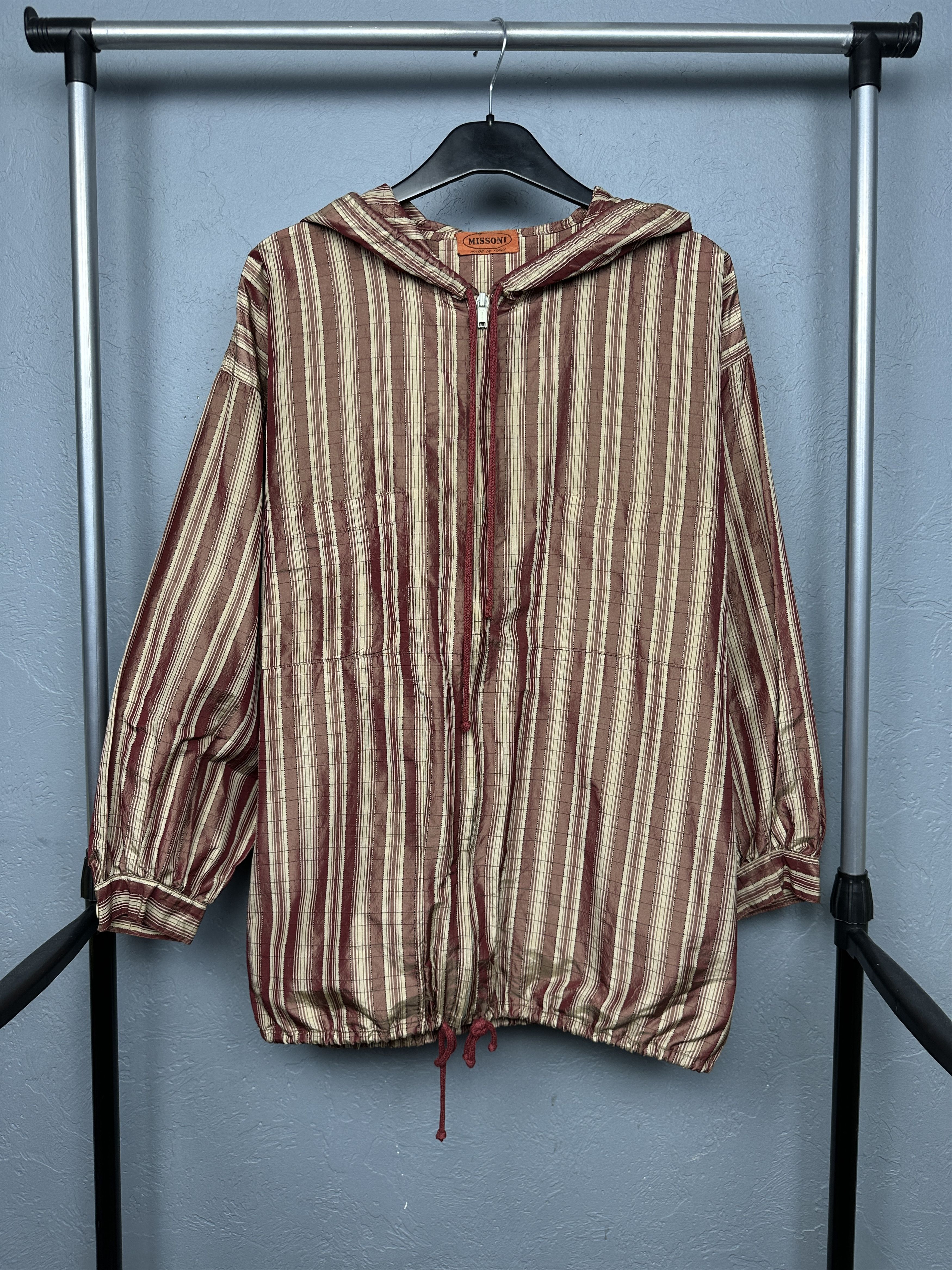 Missoni Missoni 80-90s Vintage Windbreaker Jacket Size M / US 6-8 / IT 42-44 - 1 Thumbnail