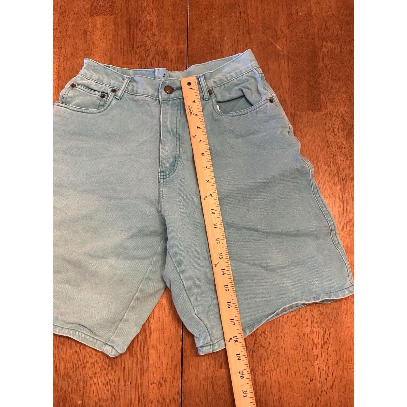 Bugle Boy VINTAGE Bugle Boy Shorts Denim Blue 29 Men 90s Regular Denim 29 Size US 29 - 5 Thumbnail