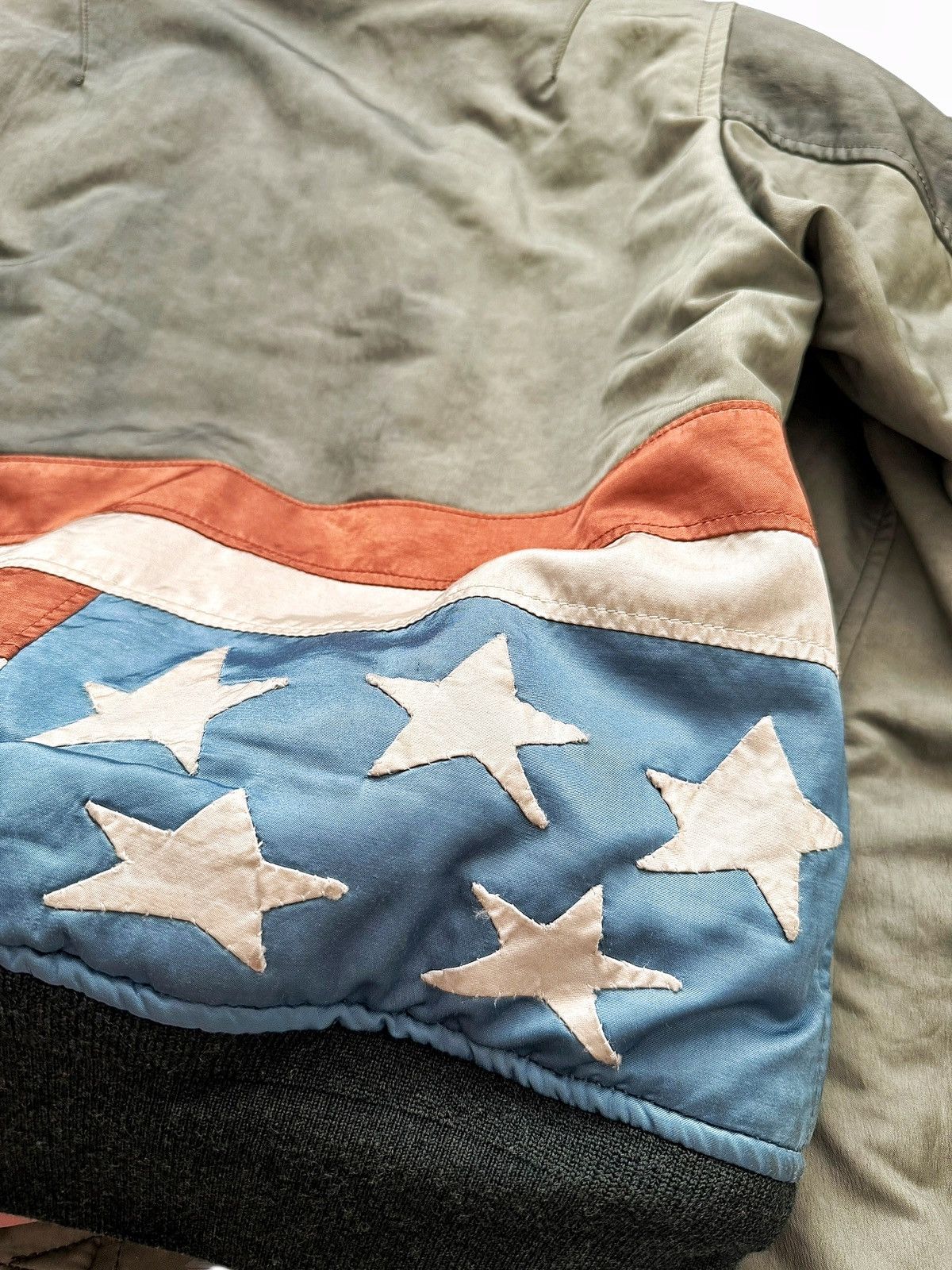 Visvim OG 2015 Flag Thorson Bomber American JKT Stars MA1 Size US S / EU 44-46 / 1 - 3 Thumbnail