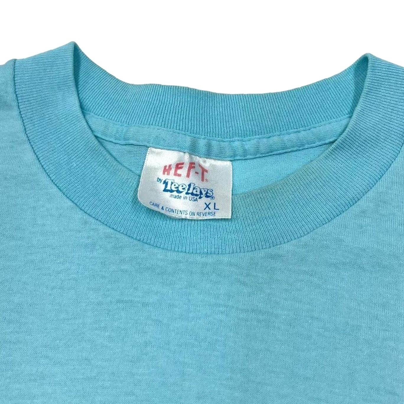 TEE JAYS Vintage 90’s Tee Jays Busch Gardens Souvenir Blue Graphic Print T-Shirt XL Large Mens Tee Size US L / EU 52-54 / 3 - 5 Thumbnail