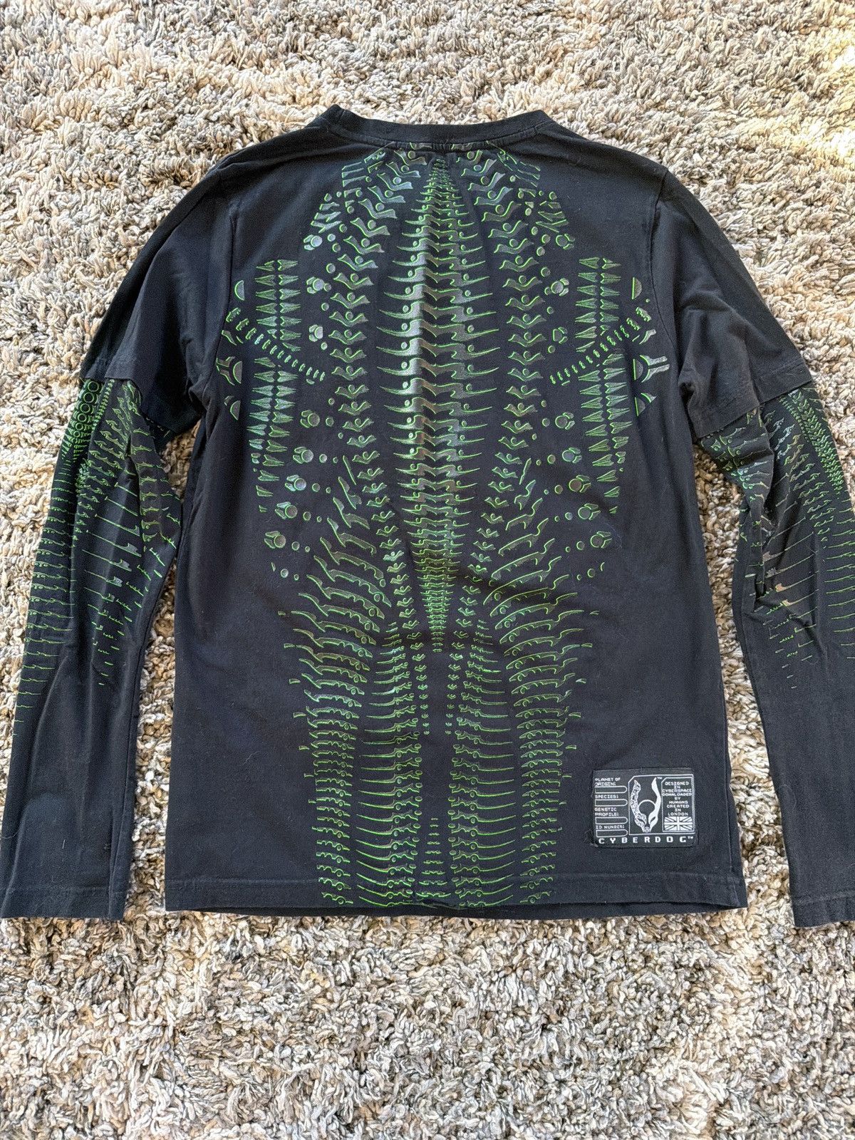 Cyberdog double layered spine tee
