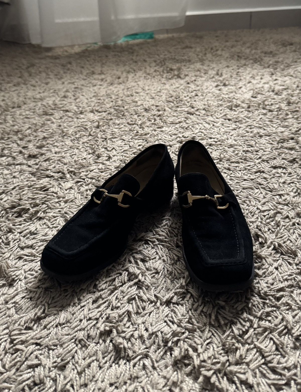 Gucci Gucci Horsebit Suede Leather Loafers Size US 5.5 / IT 35.5 - 1 Thumbnail