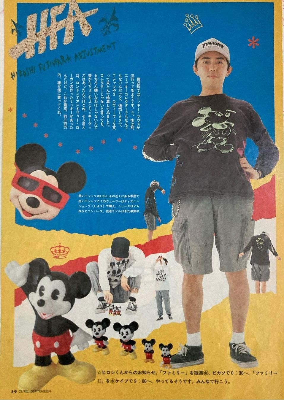 Mickey Mouse × Vintage Vintage 90's The Walt Disney Pennsylvania Mickey AOP tee Size US L / EU 52-54 / 3 - 8 Thumbnail