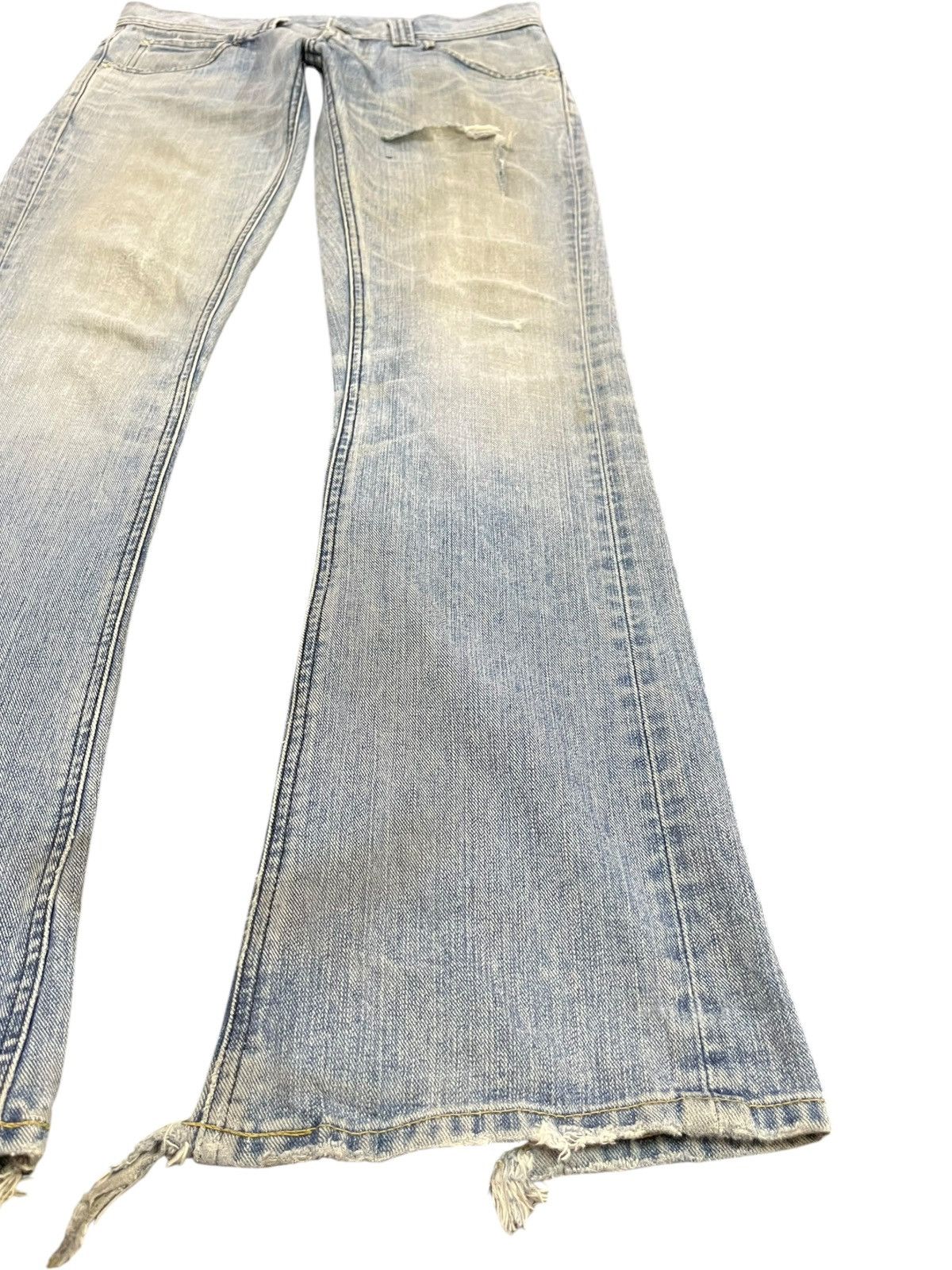 Lee Vintage Lee Riders Flare Bell Bottom Mudwash Denim Size US 32 / EU 48 - 4 Thumbnail