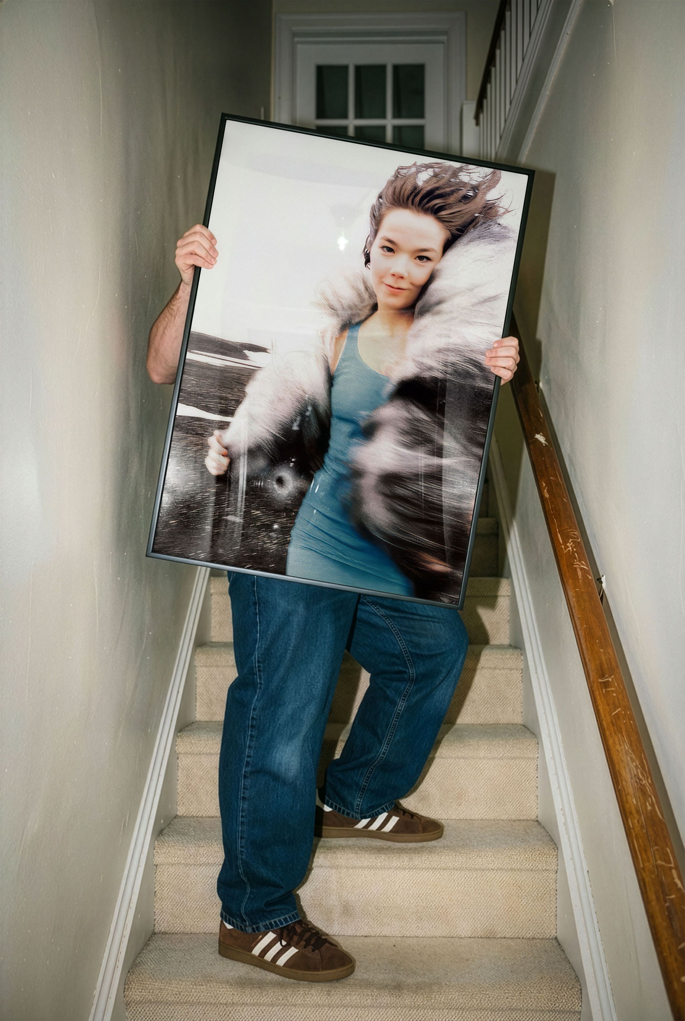 Band Tees Bjork Poster Print Tee Gift Vintage Music Band Merch Size ONE SIZE - 2 Thumbnail