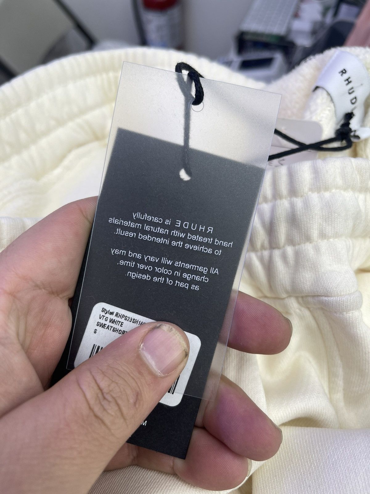 Rhude Rhude Shorts (white) Small logo Size US 28 / EU 44 - 8 Thumbnail
